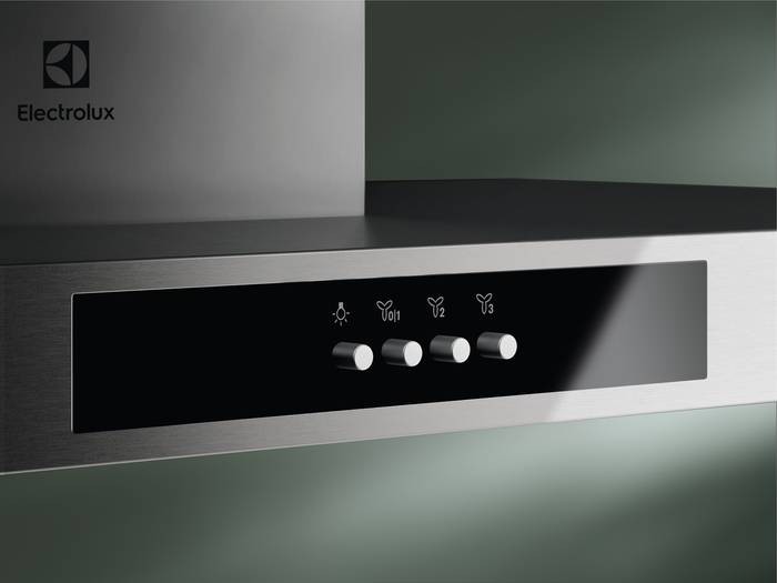 Hotte decorative murale ELECTROLUX Série 600 60cm Inox - EFTD26X