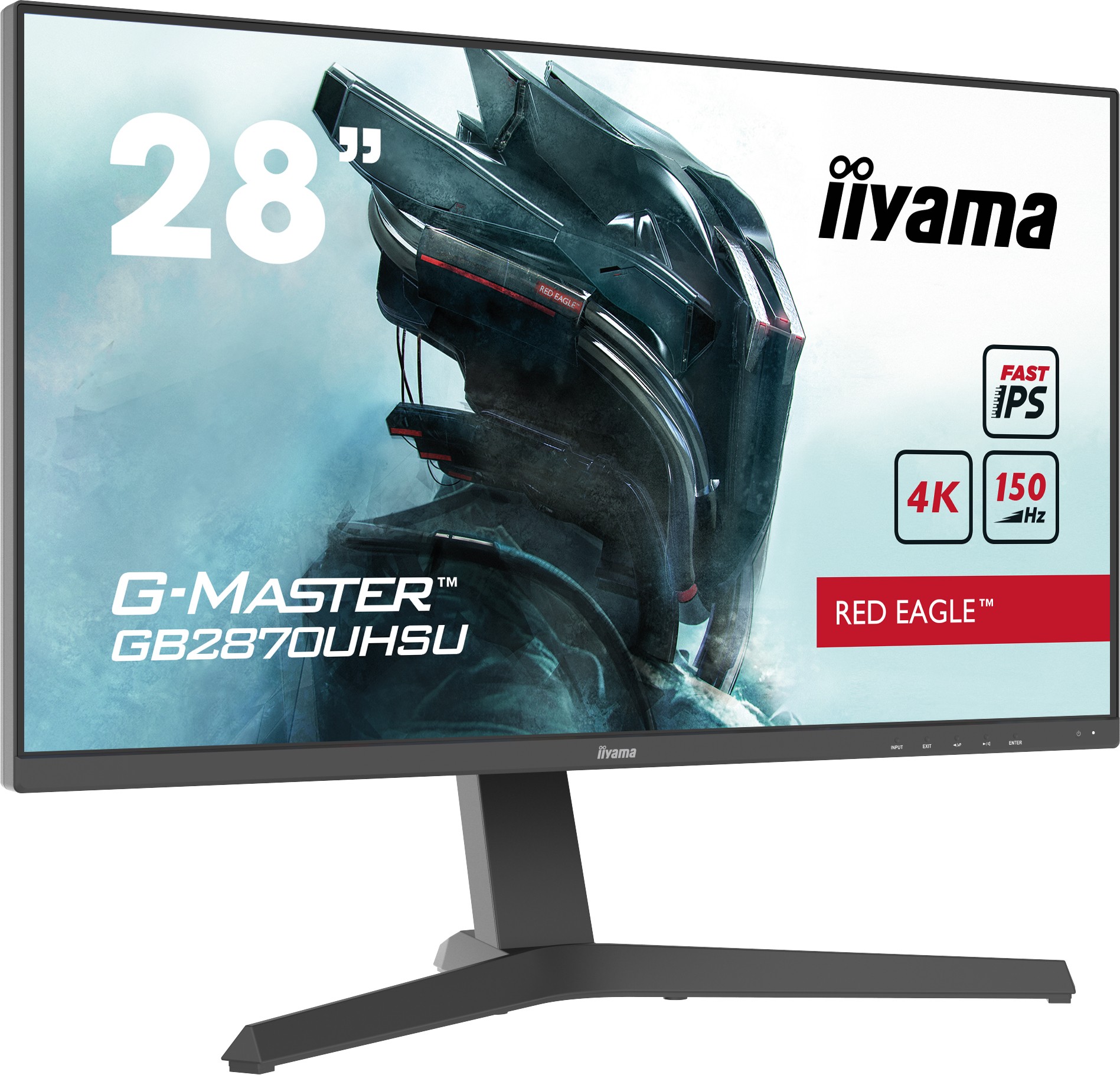 Ecran PC Gamer 28 pouces IIYAMA G-Master IPS 1ms - GB2870UHSU-B1 Ecran PC Gamer 28 pouces IIYAMA G-Master IPS 1ms - GB2870UHSU-B1