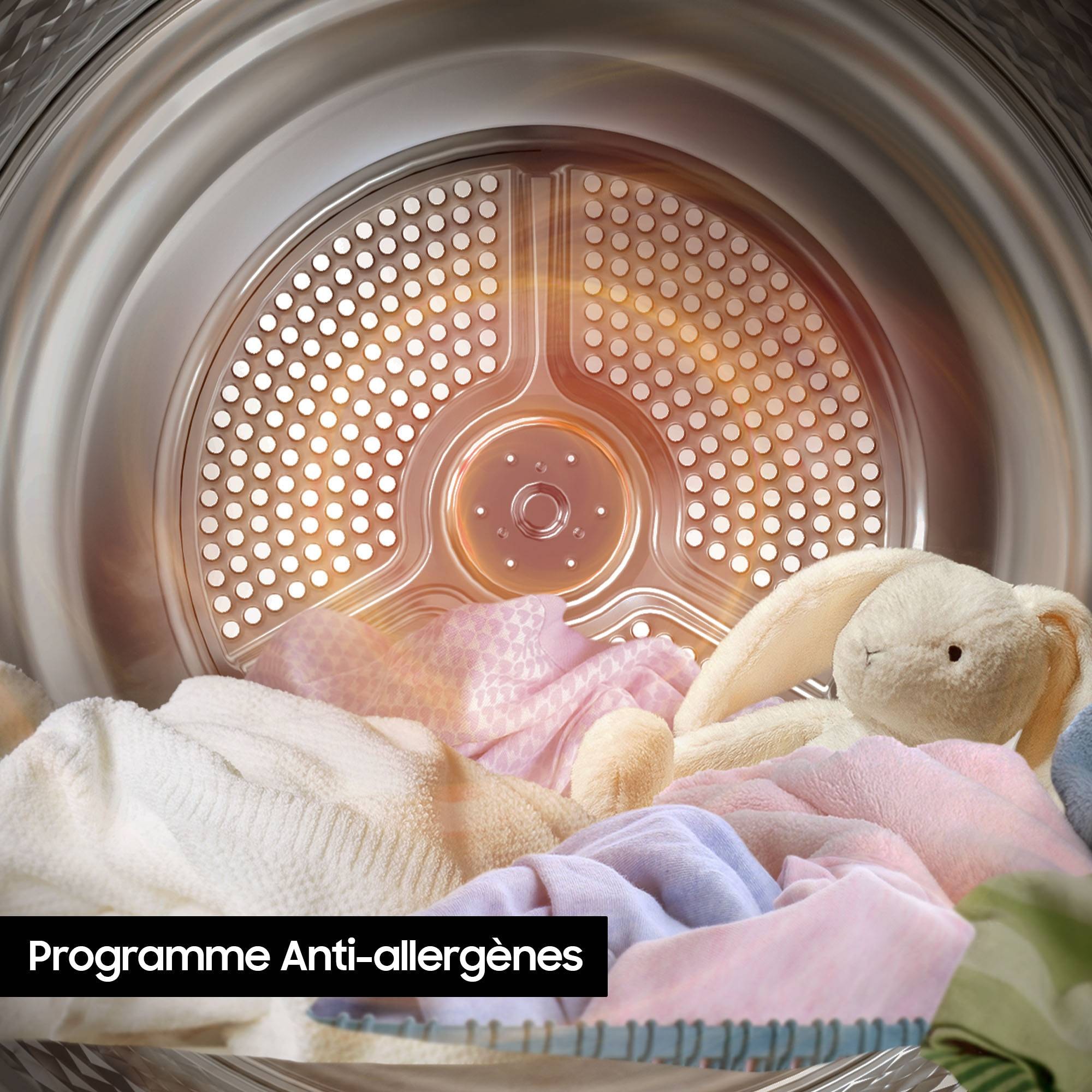 Sèche-linge pompe à chaleur SAMSUNG Quick Dry SmartThings 8kg - DV80CGC0B0TH