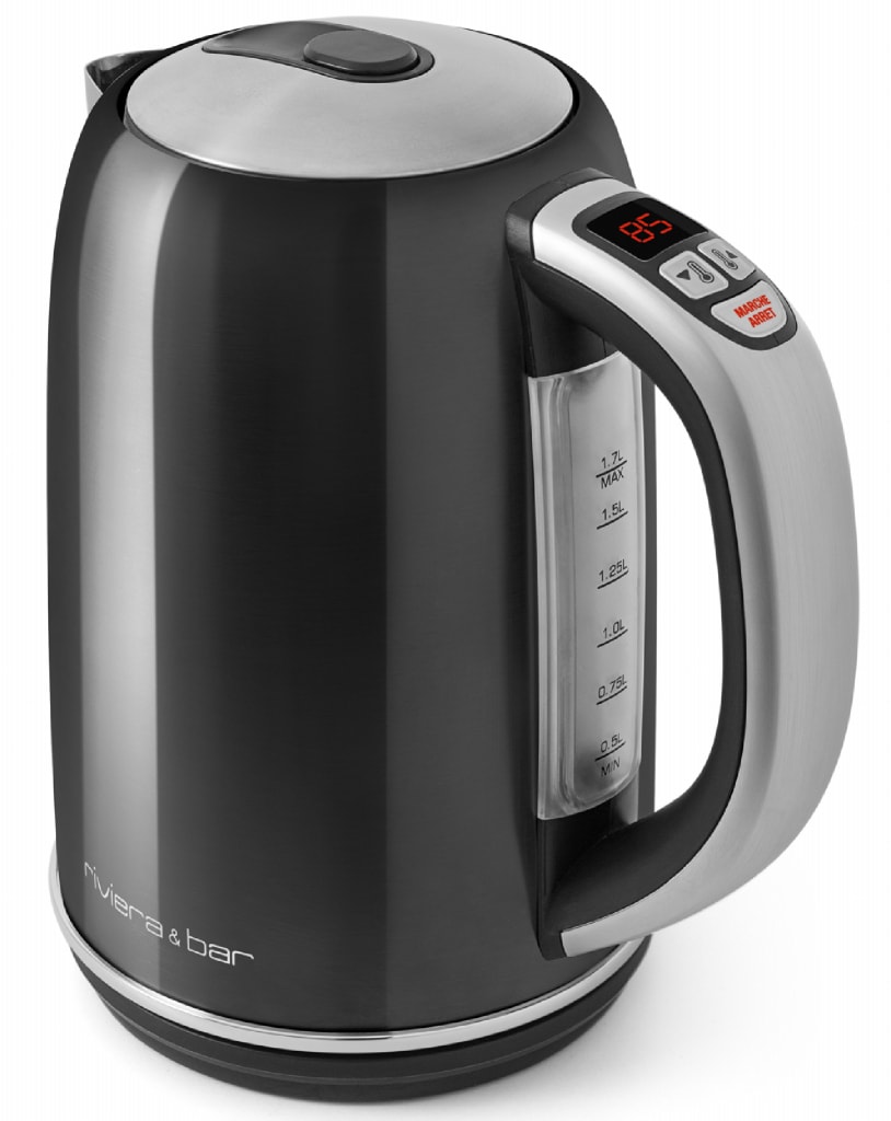Bouilloire RIVIERA & BAR Température réglable 1,7L 2200W Platinium BT549A