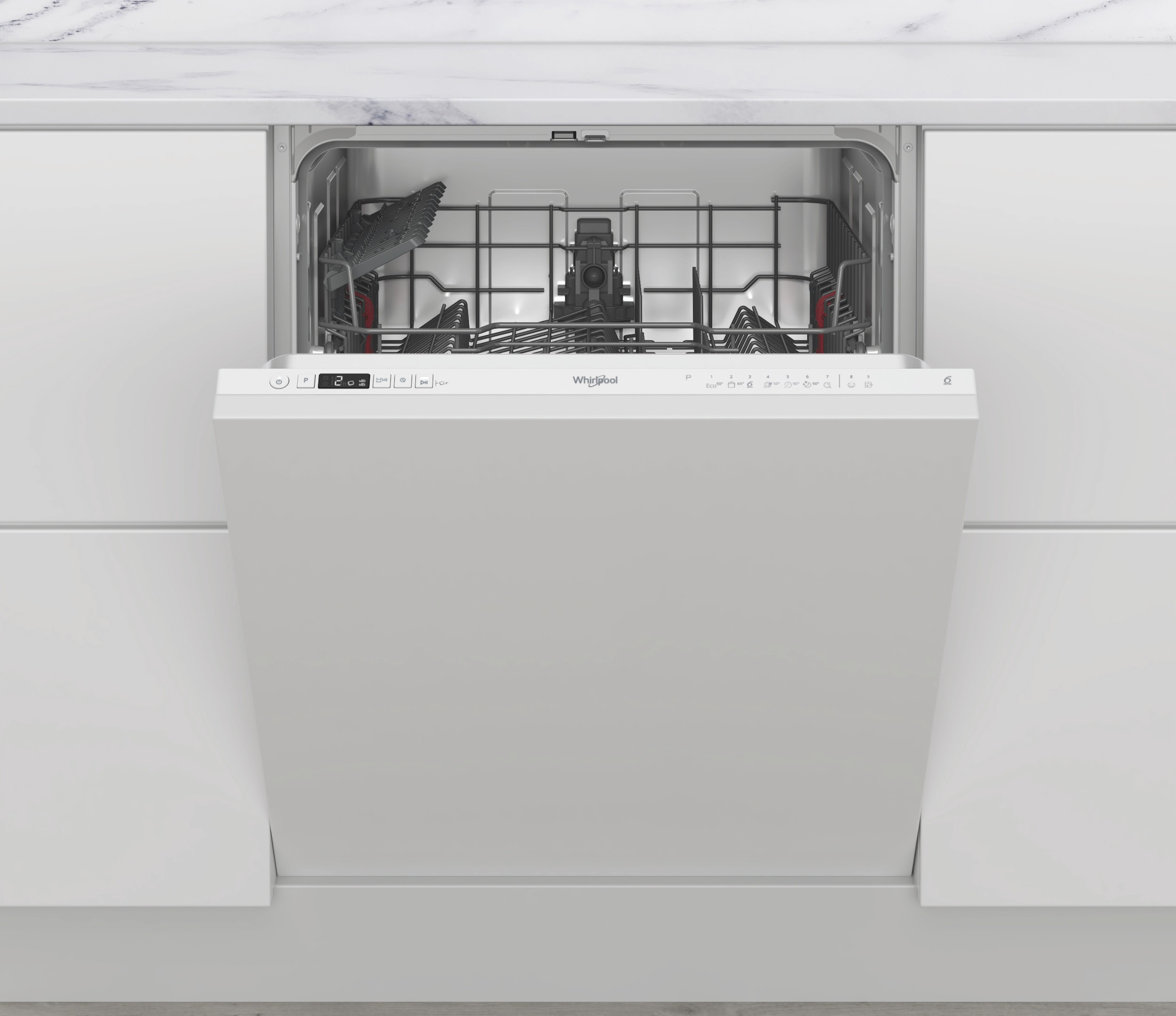WHIRLPOOL Lave vaisselle tout integrable 60 cm 9 programmes 46dB 14 couverts W2IHKD526A WHIRLPOOL Lave vaisselle tout integrable 60 cm 9 programmes 46dB 14 couverts W2IHKD526A