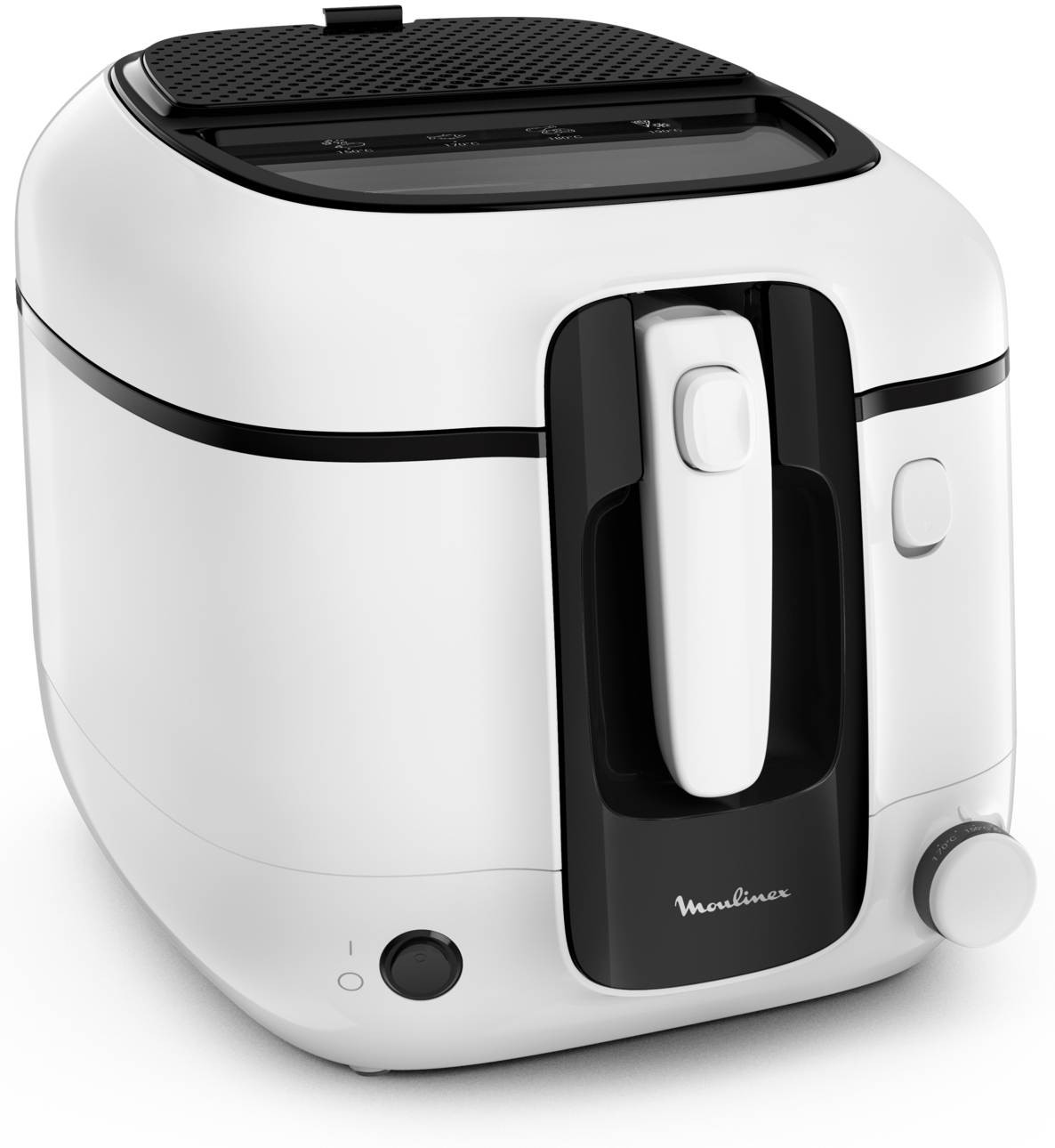 Friteuse MOULINEX Super Uno, 1800W, 1.5kg, Blanc - AM312010