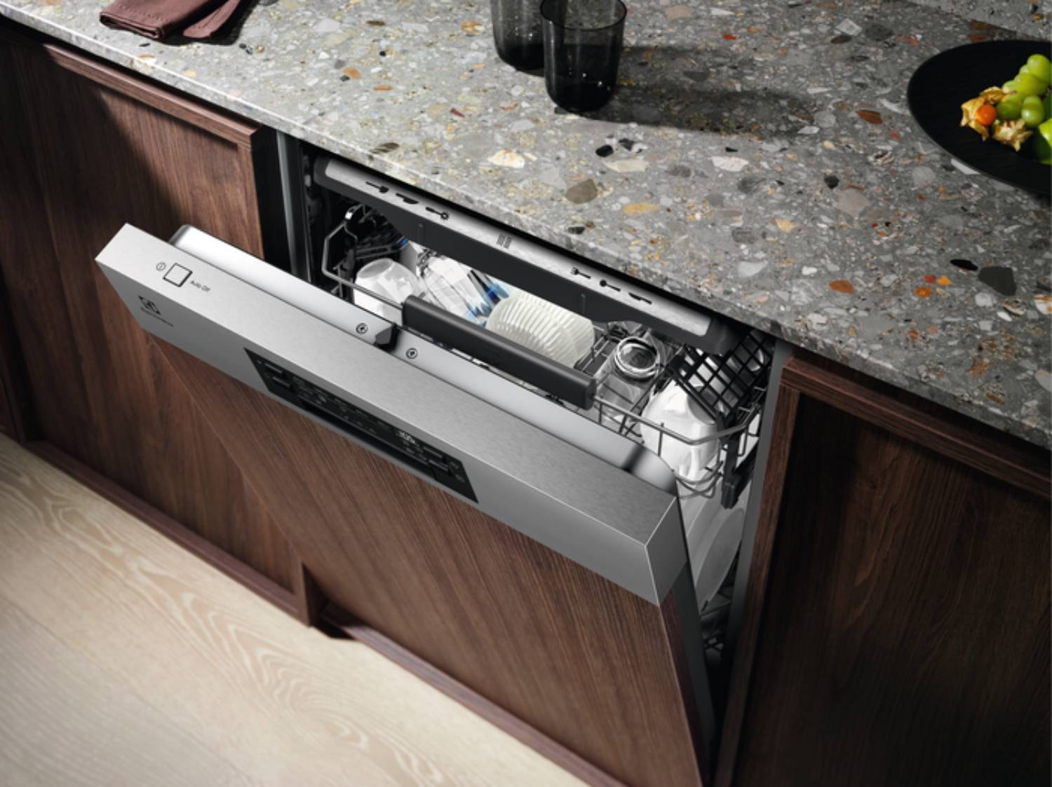 Lave vaisselle encastrable 60 cm ELECTROLUX AirDry 15 couverts 44dB Inox - EEM69300IX