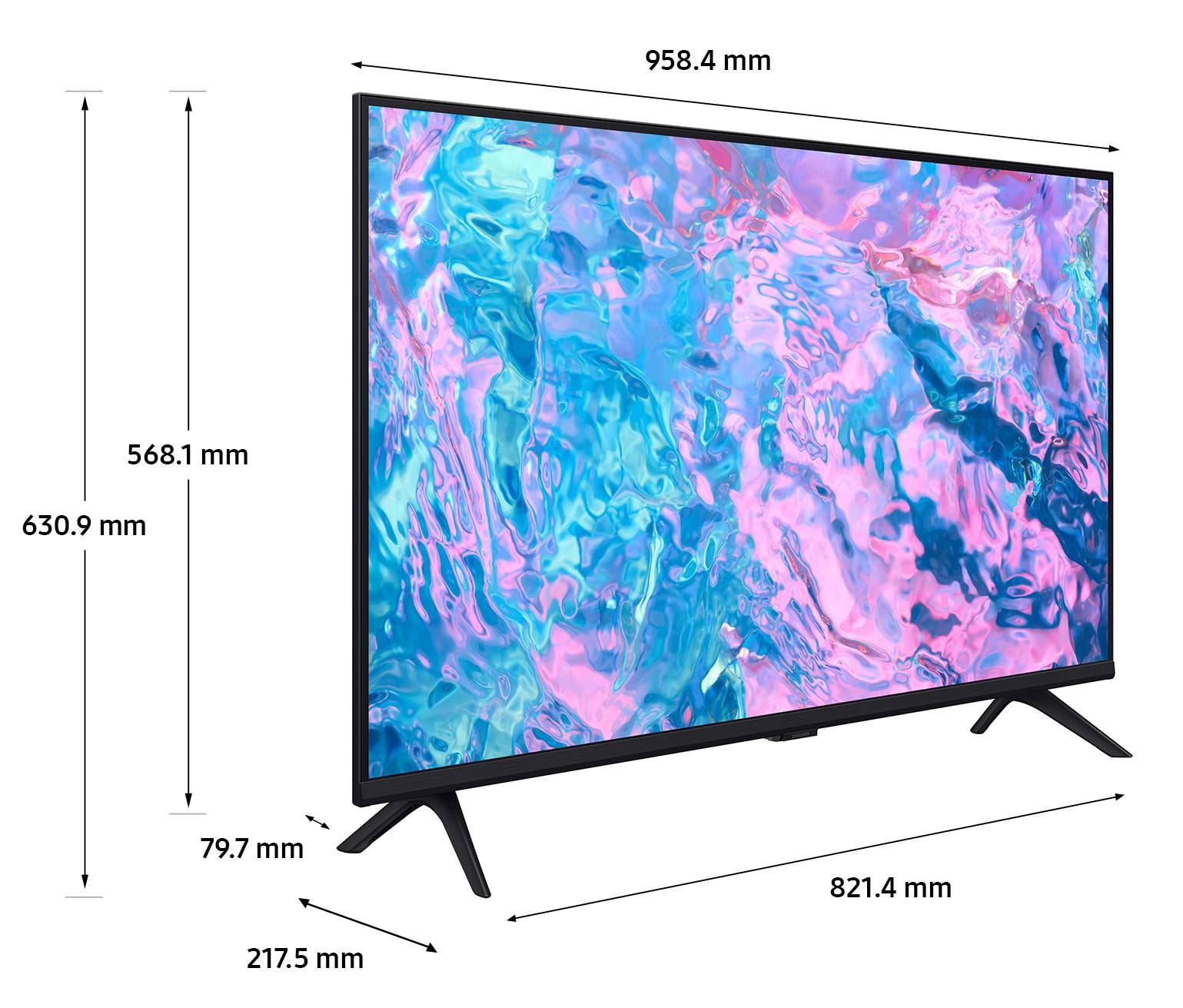 TV LED 4K 108 cm SAMSUNG , Smart TV, 43" - TU43CU7025 TV LED 4K 108 cm SAMSUNG , Smart TV, 43" - TU43CU7025