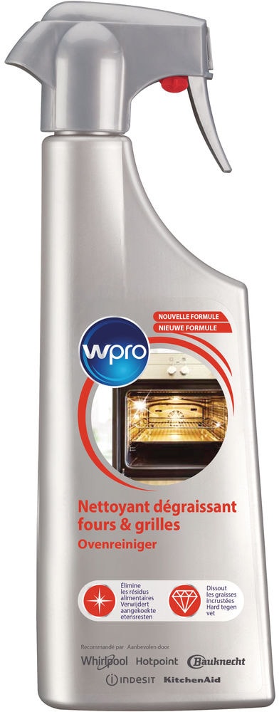 Produit nettoyage four WPRO Dégraissant 0.6kg Blanc ODS413/2