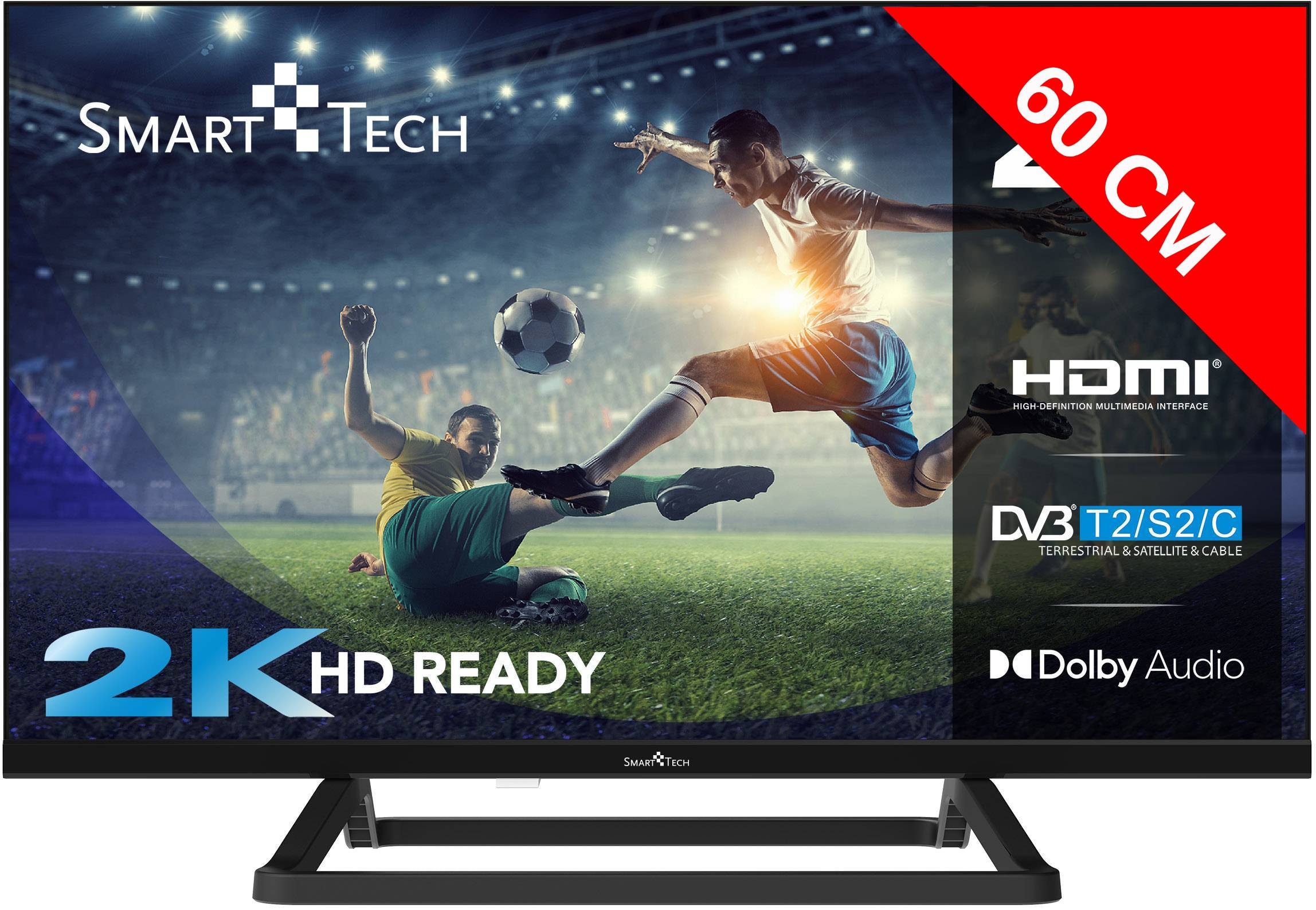 TV LCD 66 cm SMART TECH , 24" 24HN01V3CA