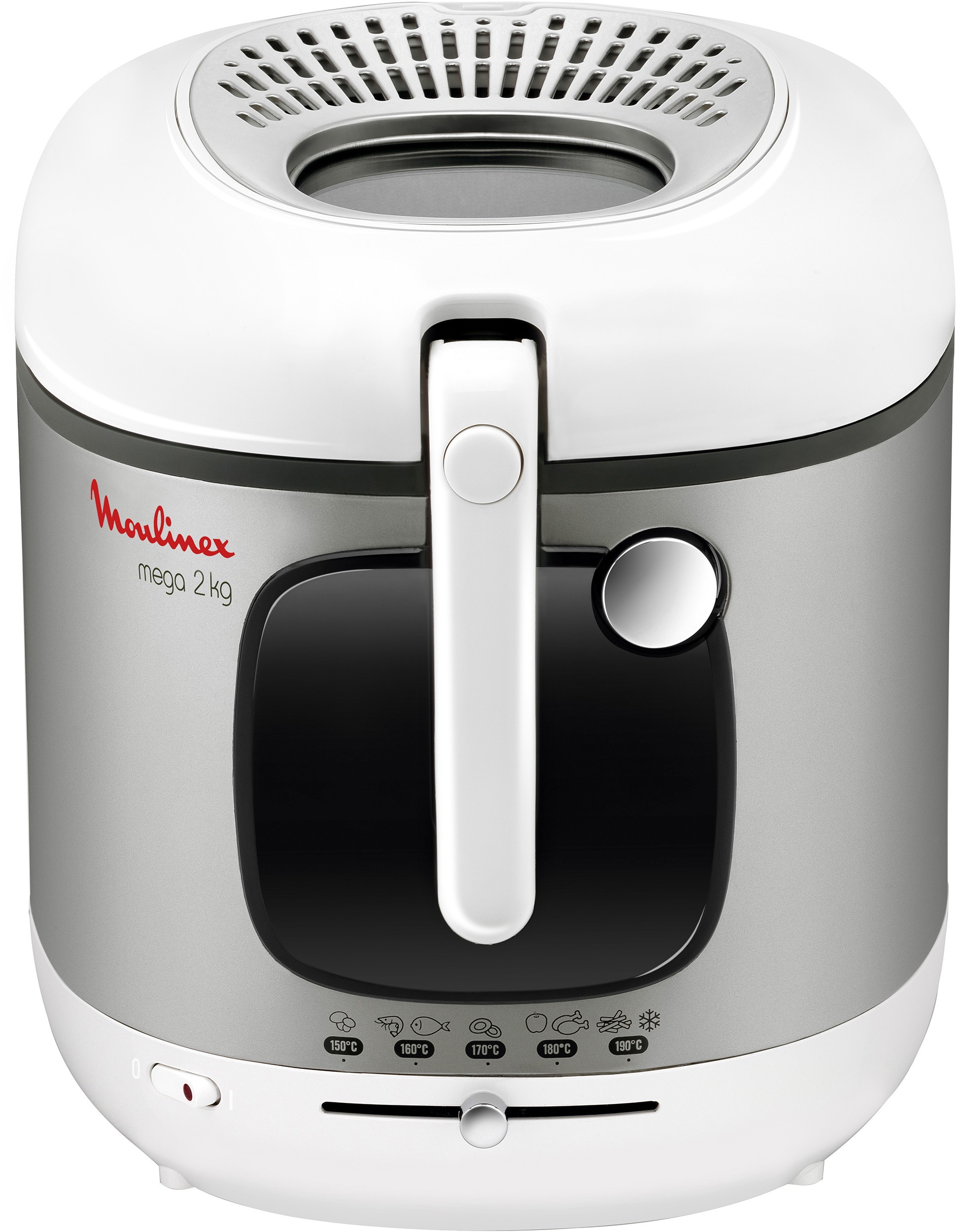 Friteuse MOULINEX , classique Mega XXL, 2kg, Champagne - AM480070