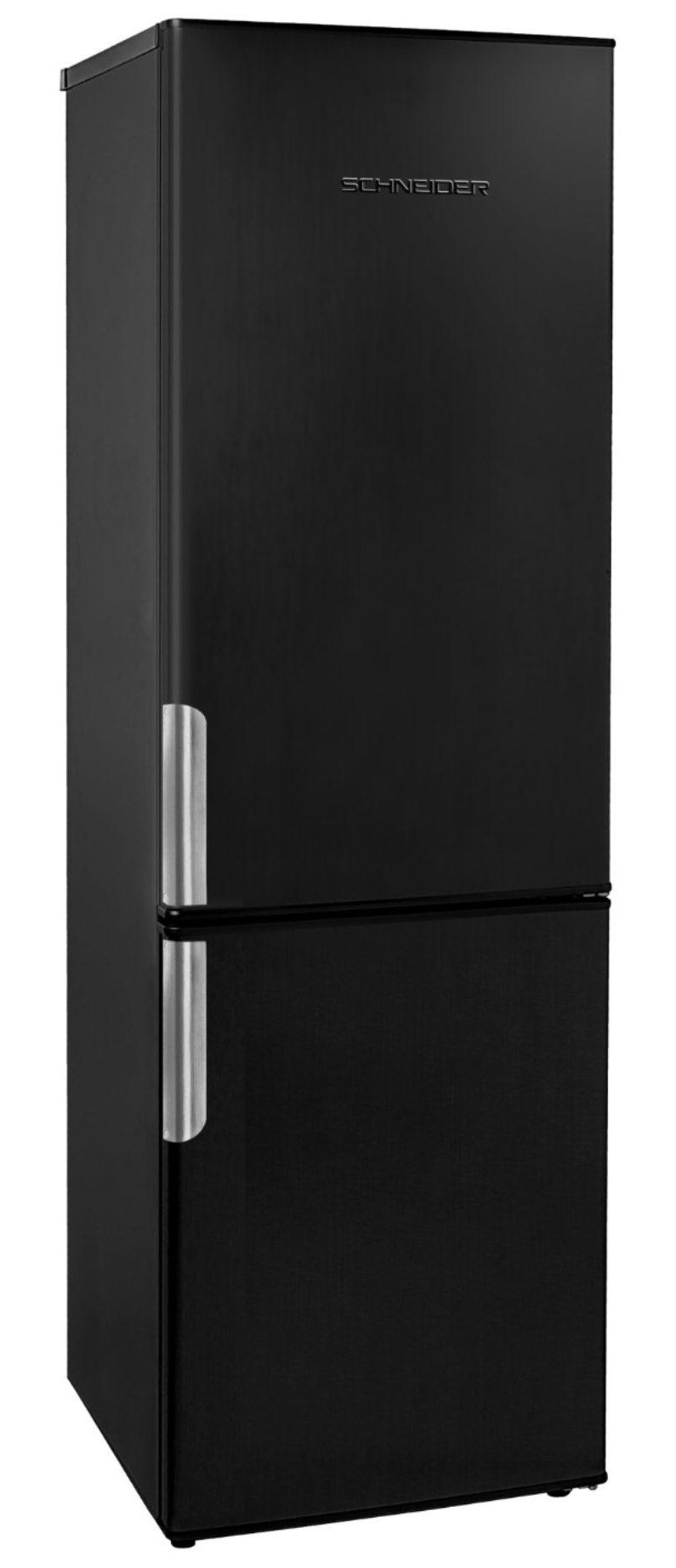 SCHNEIDER Réfrigérateur congélateur bas Combiné 304 L Noir
