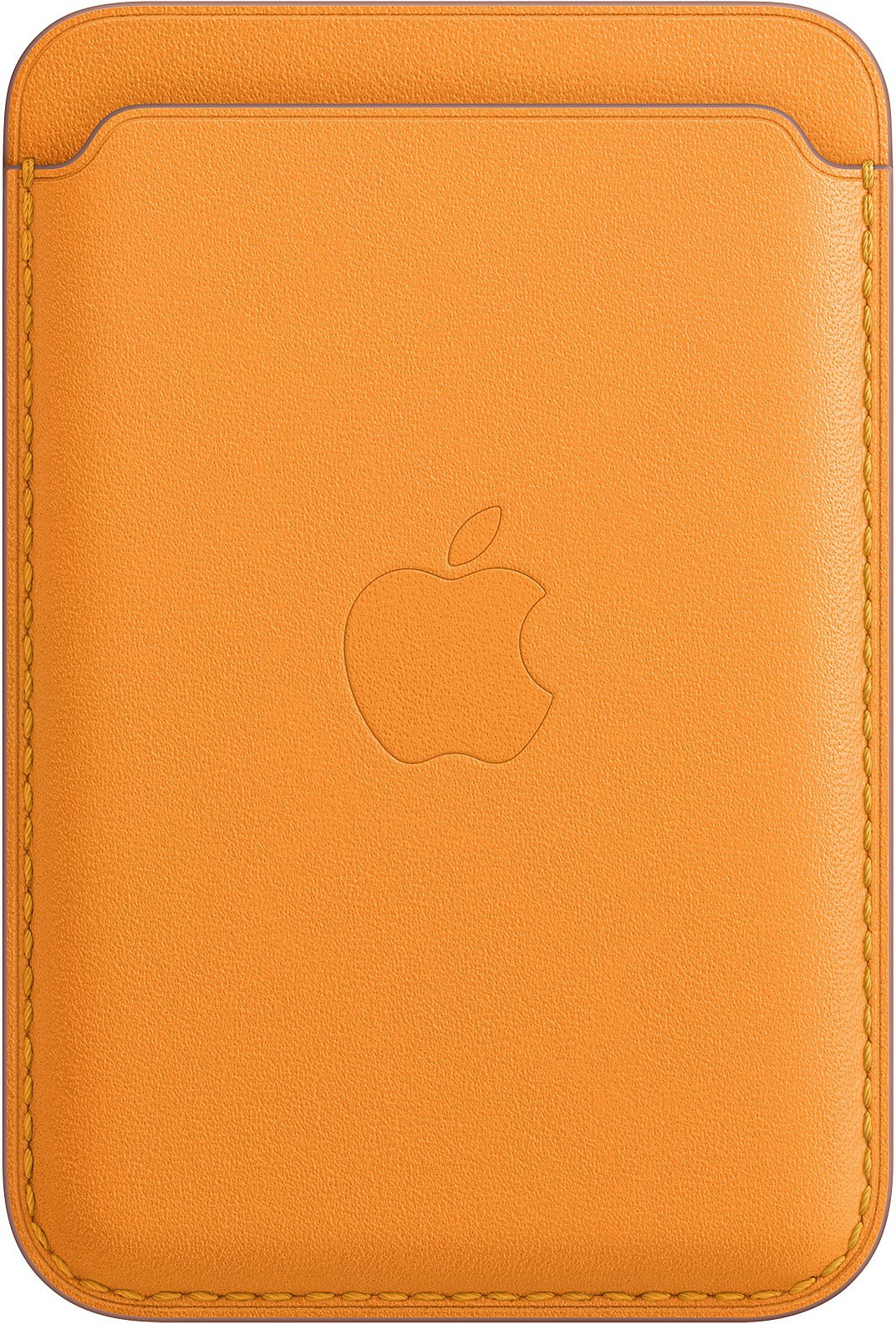 Etui APPLE Porte-cartes Cuir MagSafe iPhone 12/12 Pavot - MHLP3ZM/A