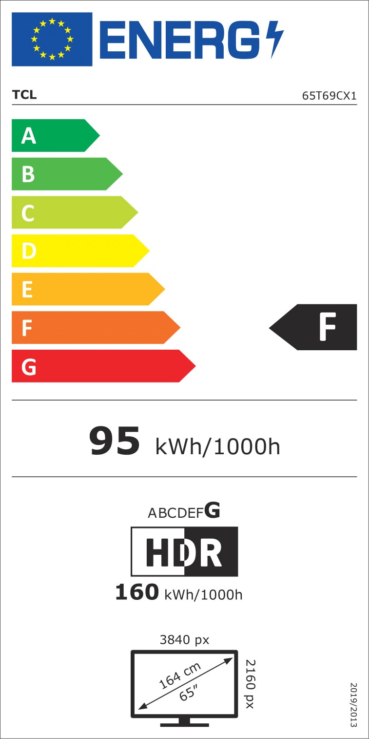 TV QLED 4K 164 cm TCL - 65T69C TV QLED 4K 164 cm TCL - 65T69C