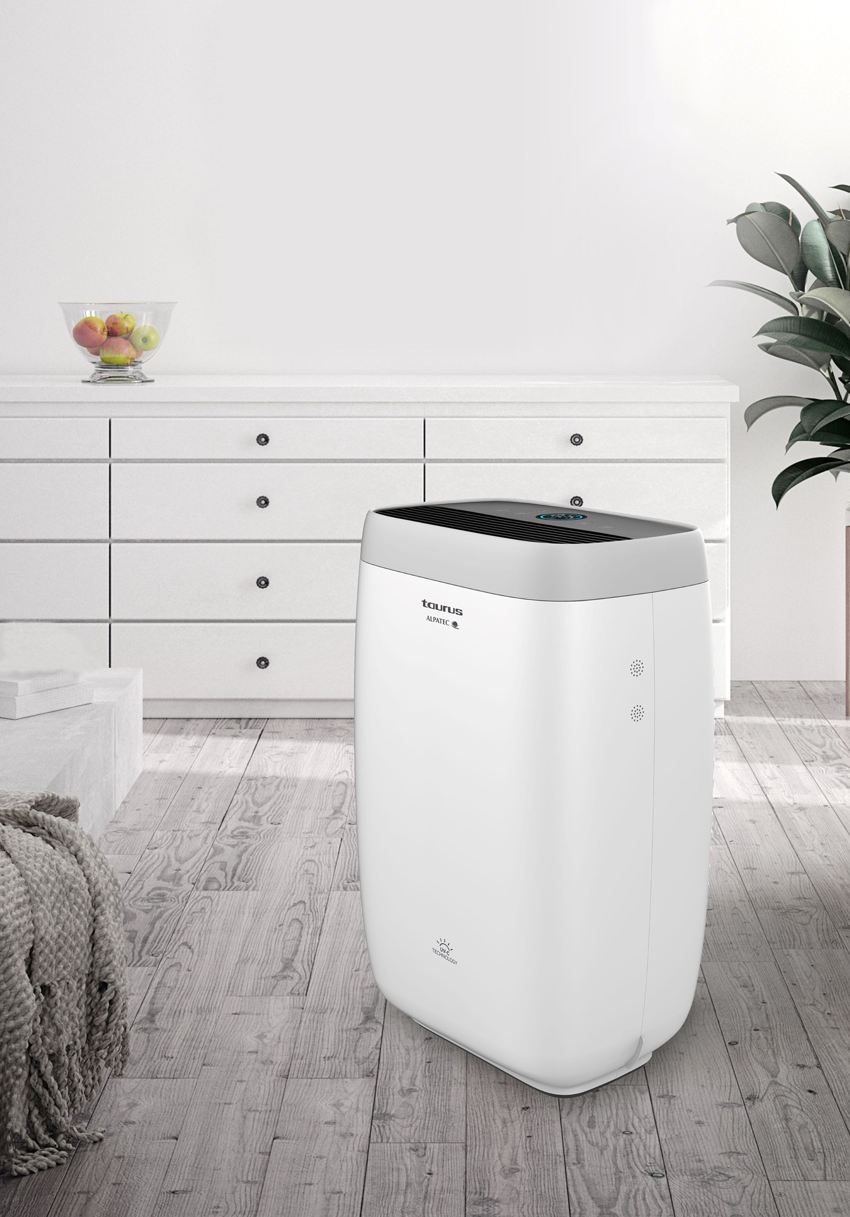 Purificateur d'air ALPATEC 80m² Triple filtration - AP2050