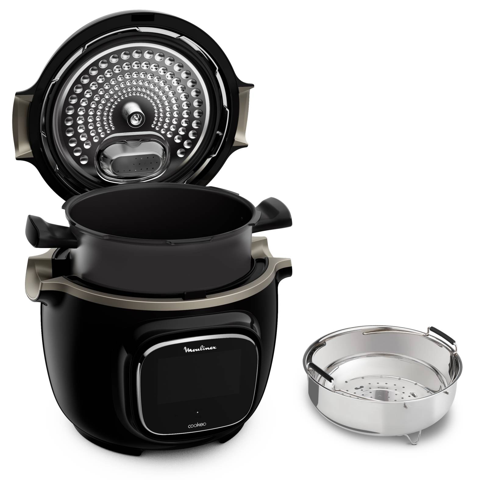 Robot cuiseur MOULINEX 6L 1600W Noir - CE902800