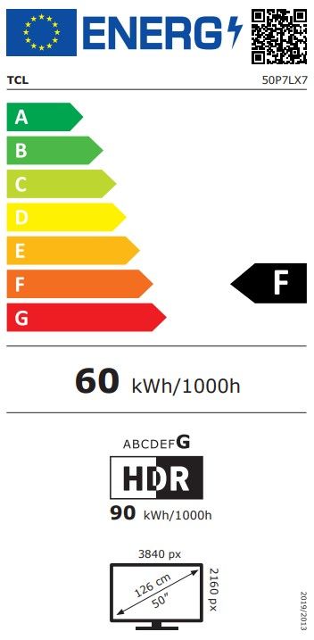 TV QLED 4K 108 cm TCL  - 50P7L