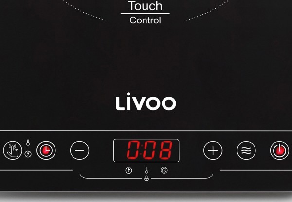 Réchaud induction LIVOO 2000W - DOC235