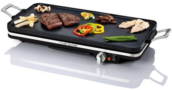Plancha RIVIERA & BAR 2200W, Noir - QP350A