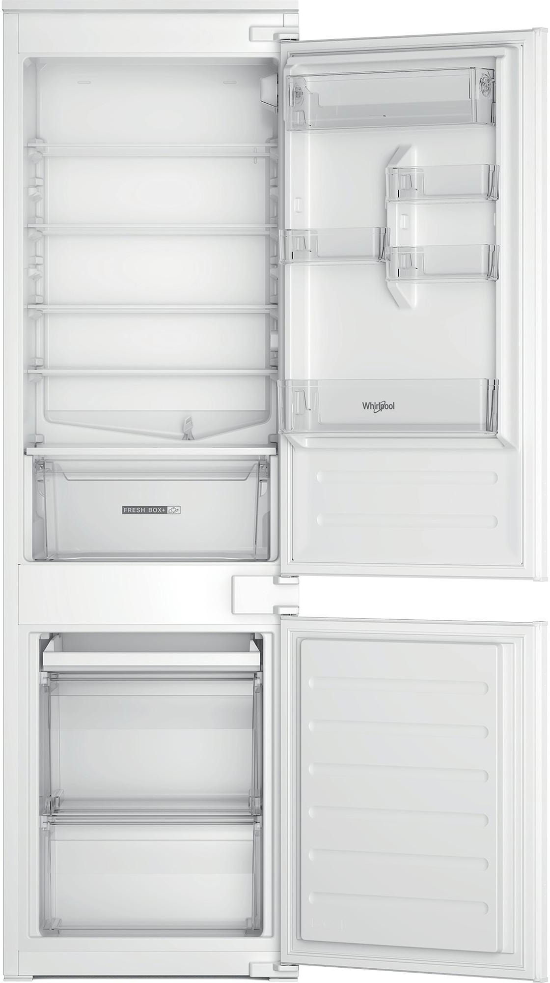 Réfrigérateur congélateur encastrable WHIRLPOOL 268L Froid statique Blanc WHC18D071A1FR