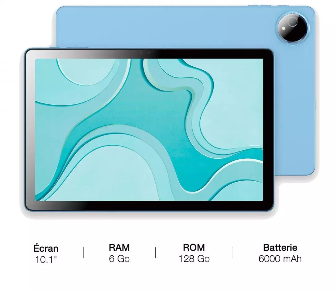 Tablette tactile LOGICOM  - TABFOLD106128GBLEU
