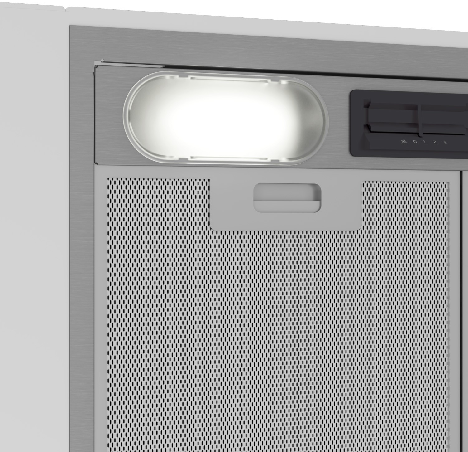 Groupe filtrant BEKO 3 vitesses, 61 db, 52cm, Gris - HNU51311SH