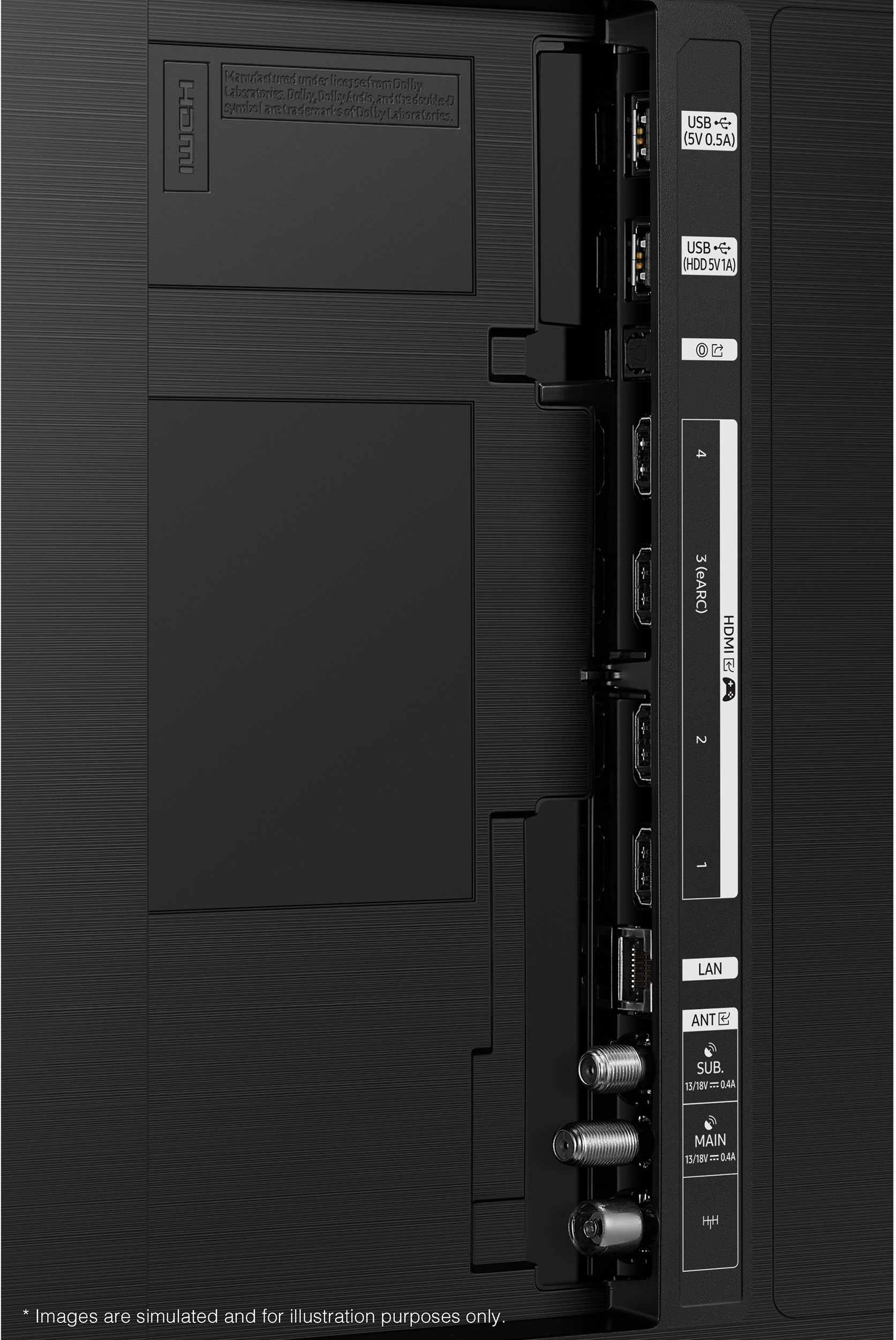 SAMSUNG TV Neo QLED 4K  214 cm Mini Led 120Hz Dolby Atmos 85" - TQ85QN85C