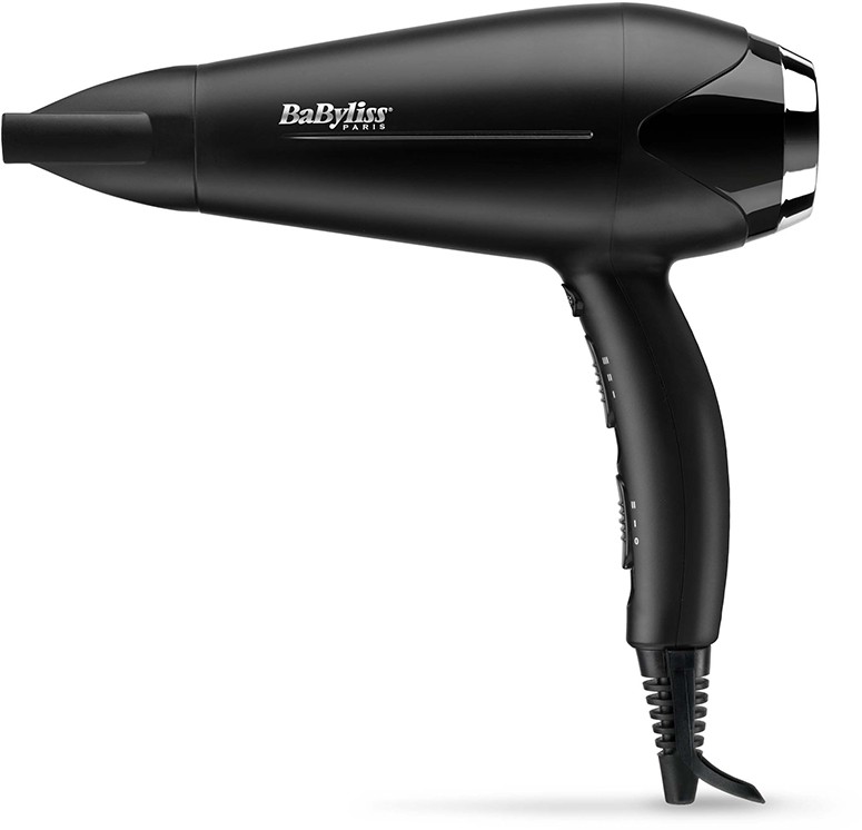 BABYLISS Sèche-cheveux Turbo smooth 2200 Noir  D572DE