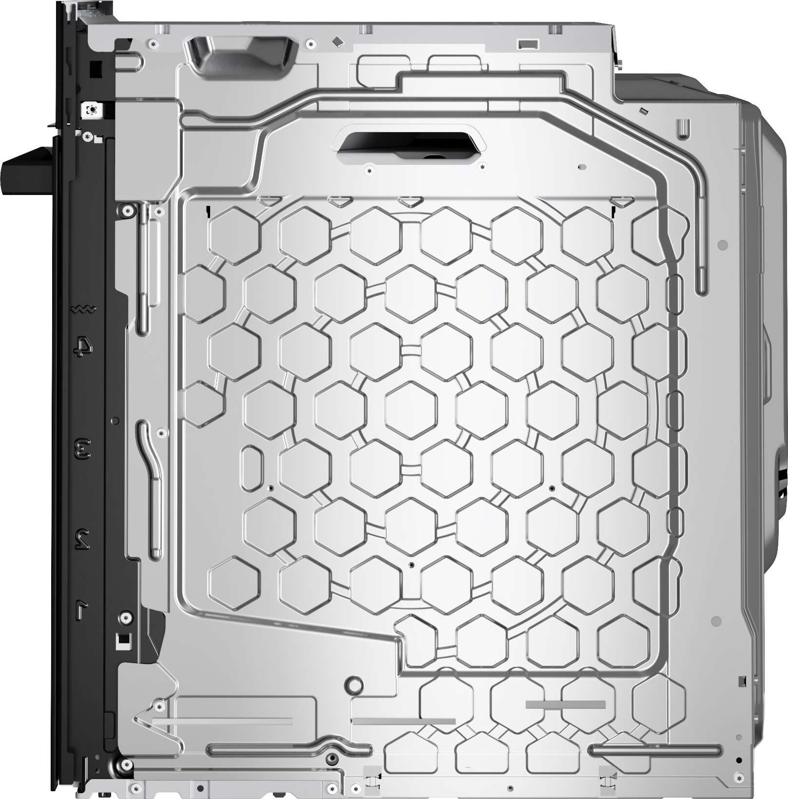 Four encastrable EcoClean BOSCH Chaleur tournante + Vapeur 71 L Noir - HQA534BB3
