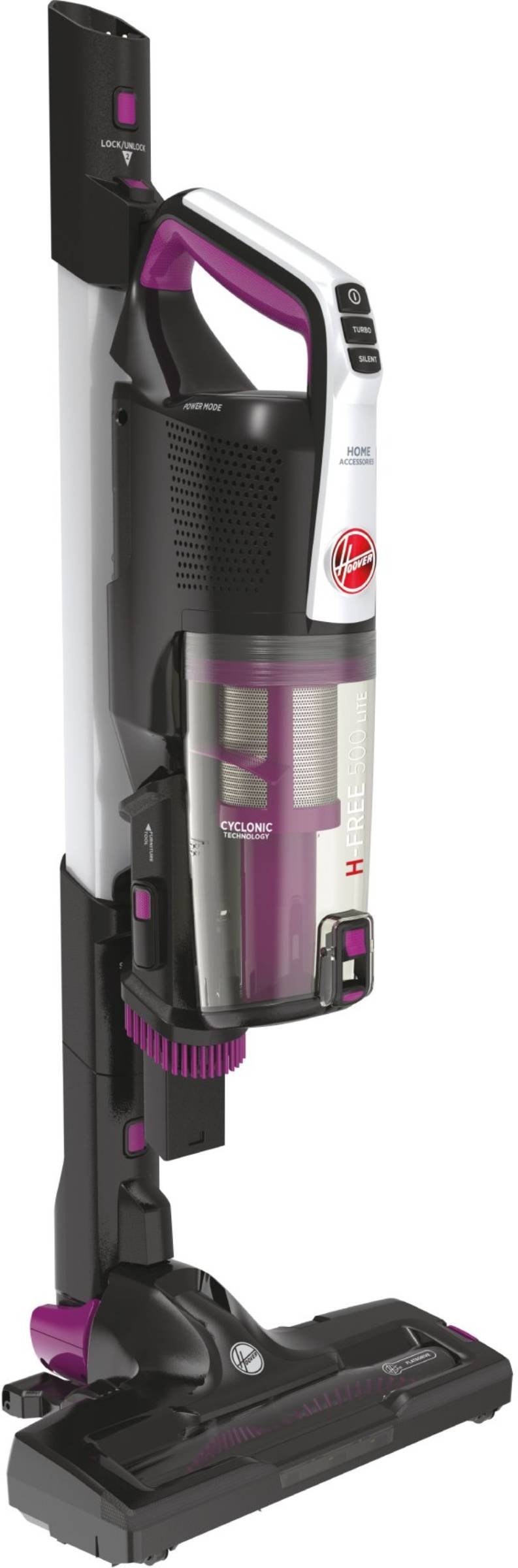 Aspirateur balai HOOVER H-Free 500, 22V, Gris - HF522LHS