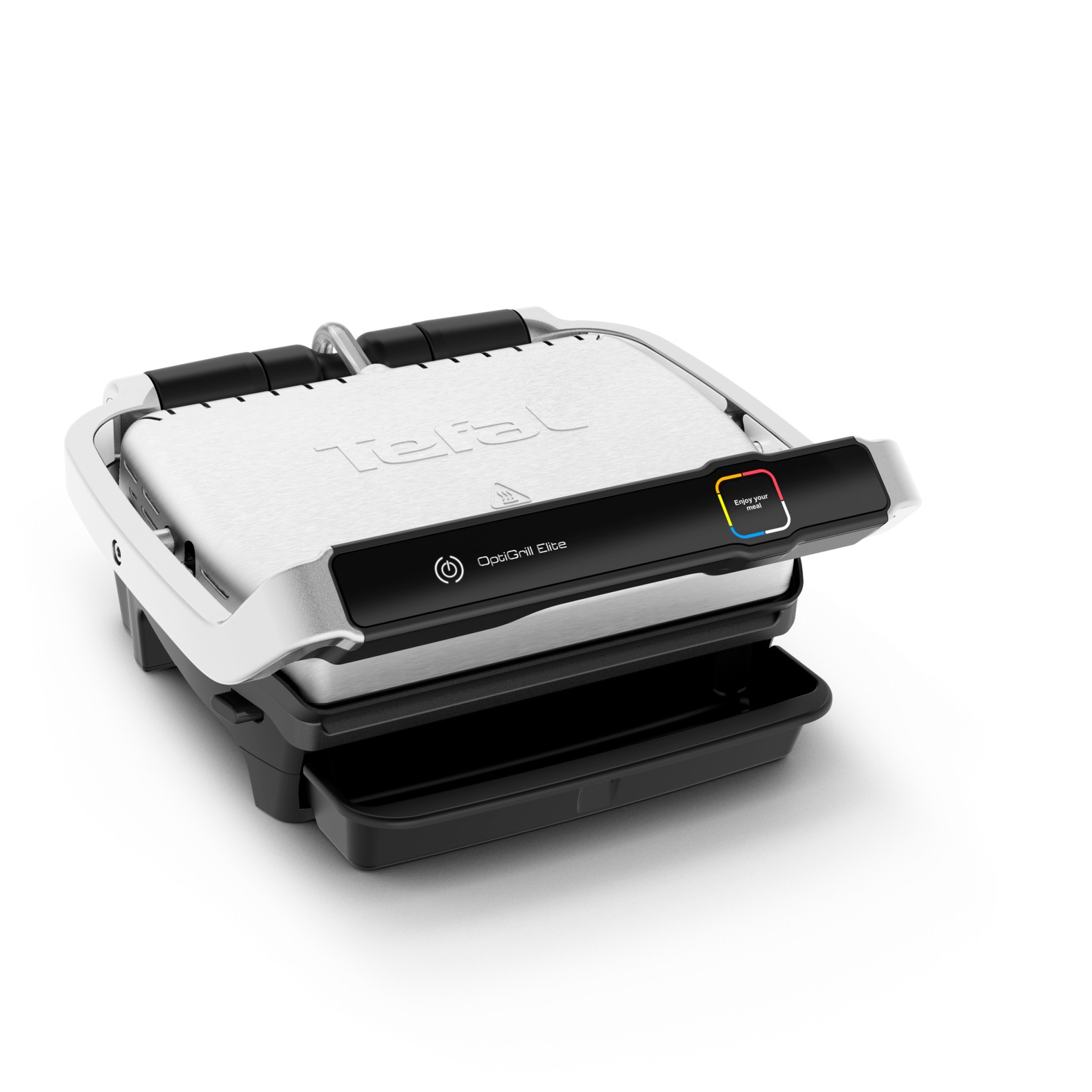 Grill viandes TEFAL Opti Grill Elite 12 programmes 2000W - GC750D12 Grill viandes TEFAL Opti Grill Elite 12 programmes 2000W - GC750D12