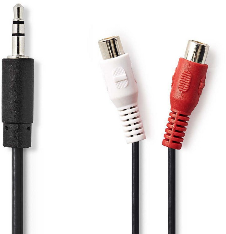 NEDIS Câble audio   CAGP22250BK02