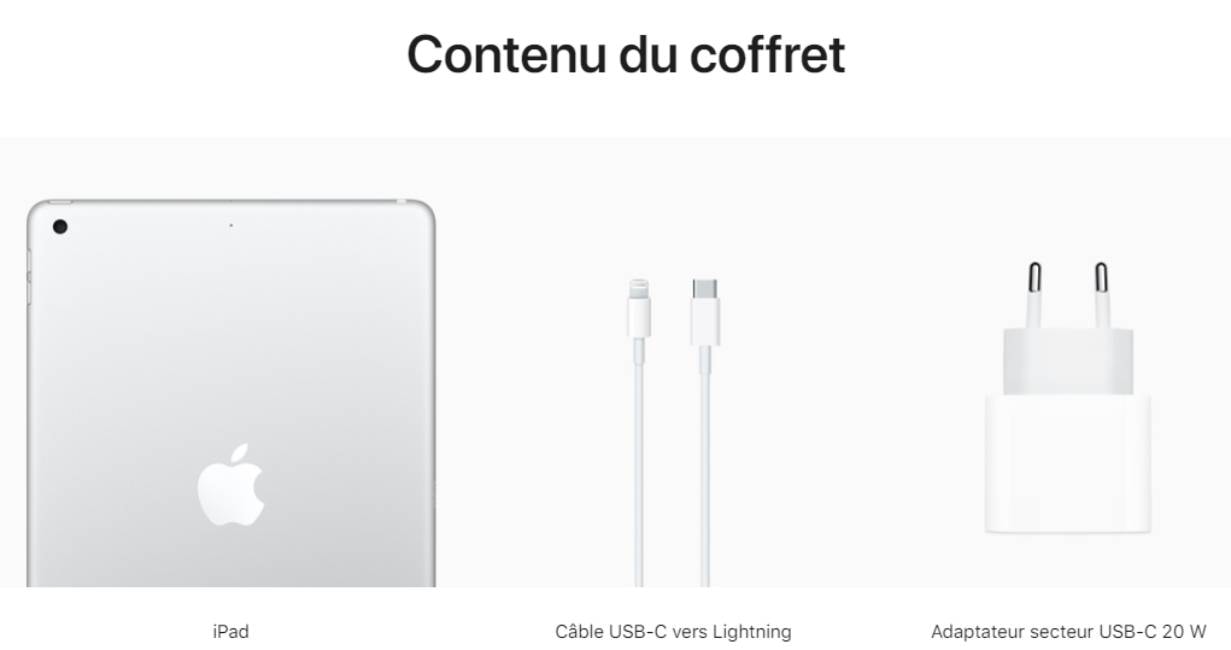 iPad APPLE iPad 10.2" 9ème génération (2021) Wi-Fi 64Go Gris Sidéral - IPAD-MK2L3NF iPad APPLE iPad 10.2" 9ème génération (2021) Wi-Fi 64Go Gris Sidéral - IPAD-MK2L3NF