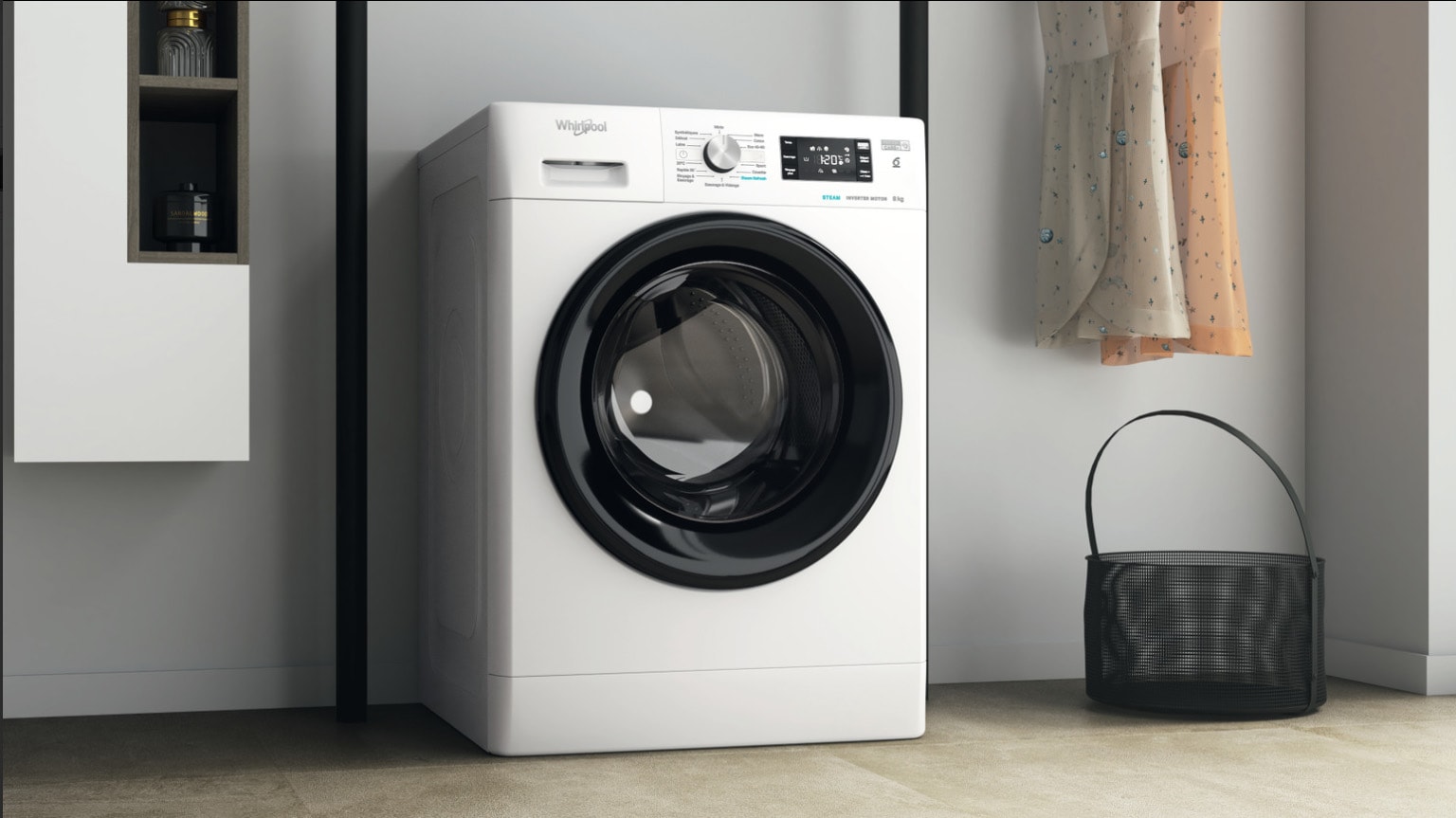 Lave linge Frontal WHIRLPOOL - FFB8489BVFR Lave linge Frontal WHIRLPOOL - FFB8489BVFR