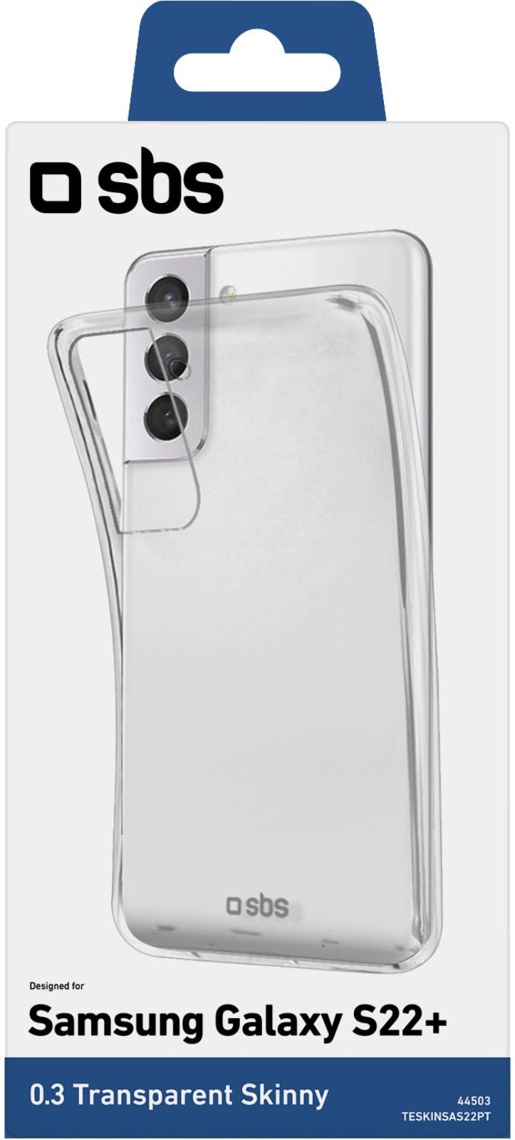 SBS Coque smartphone Coque Skinny pour Samsung Galaxy S22+ - COQUESKIN-GALS22PLUS
