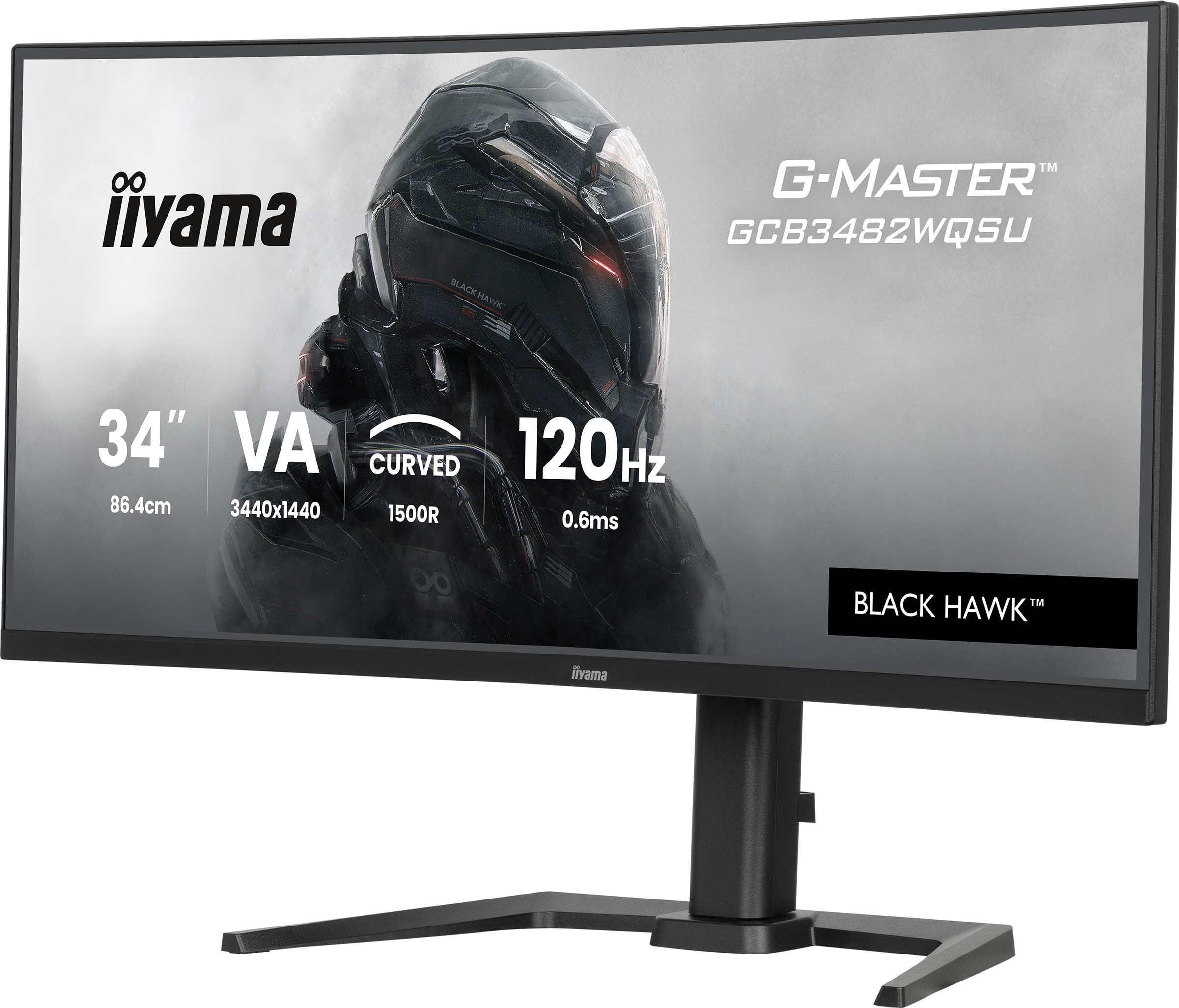 Ecran PC Gamer 34 pouces incurvé IIYAMA  - IIGCB3482WQSUB1