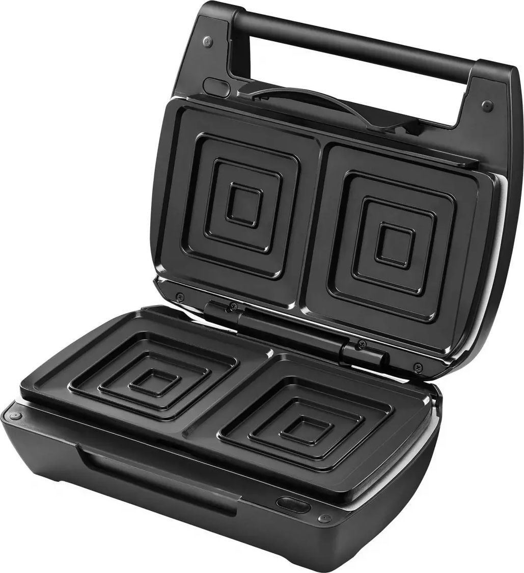 Gaufrier LAGRANGE Plaques interchangeables 900W Noir - 28662