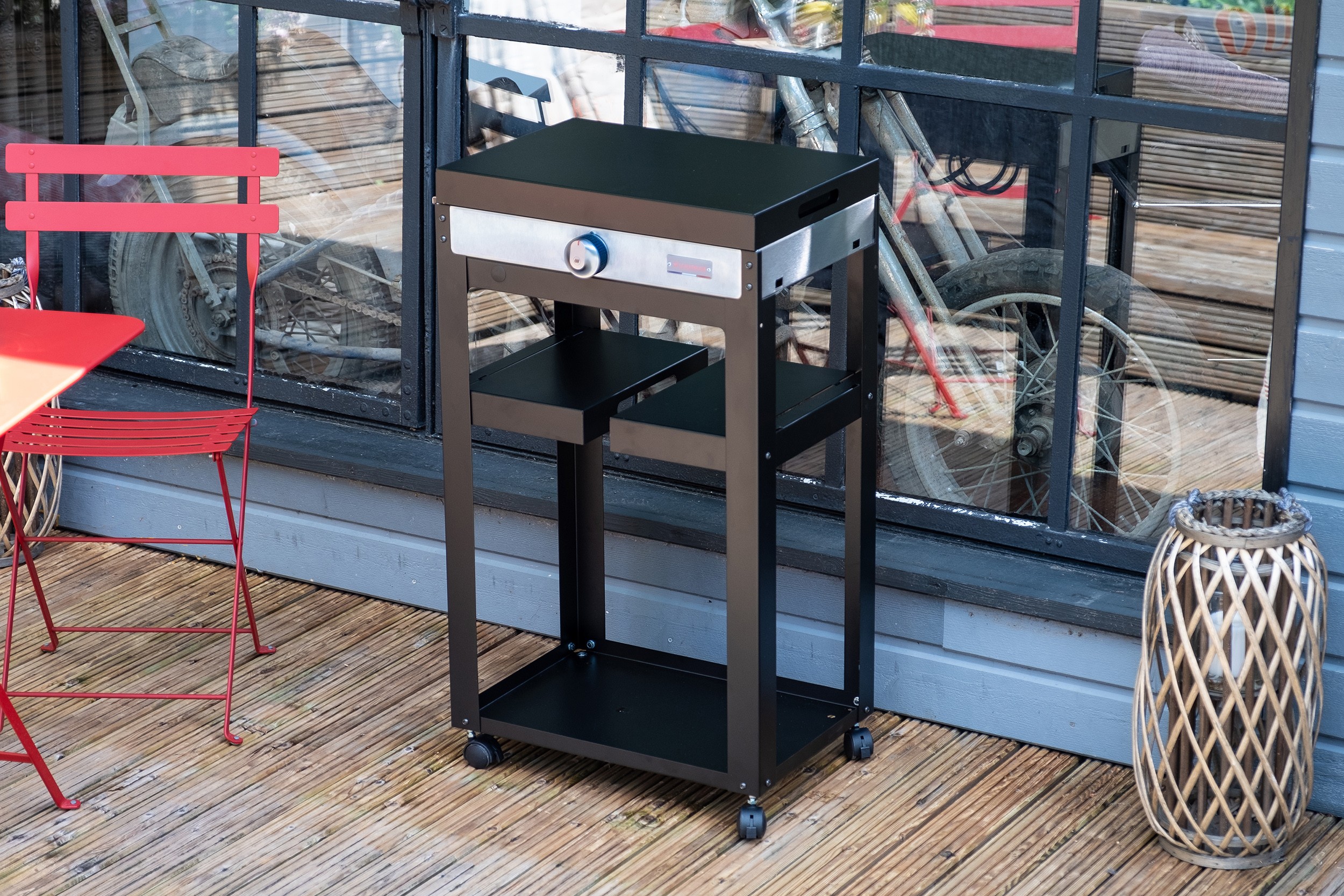 Plancha LE MARQUIER 150 Duo Chariot + Plancha - PLFE150DC