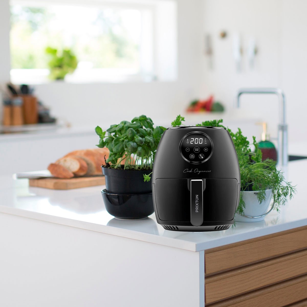 Friteuse à air chaud PRIXTON  - COOKORGANICS-3L5