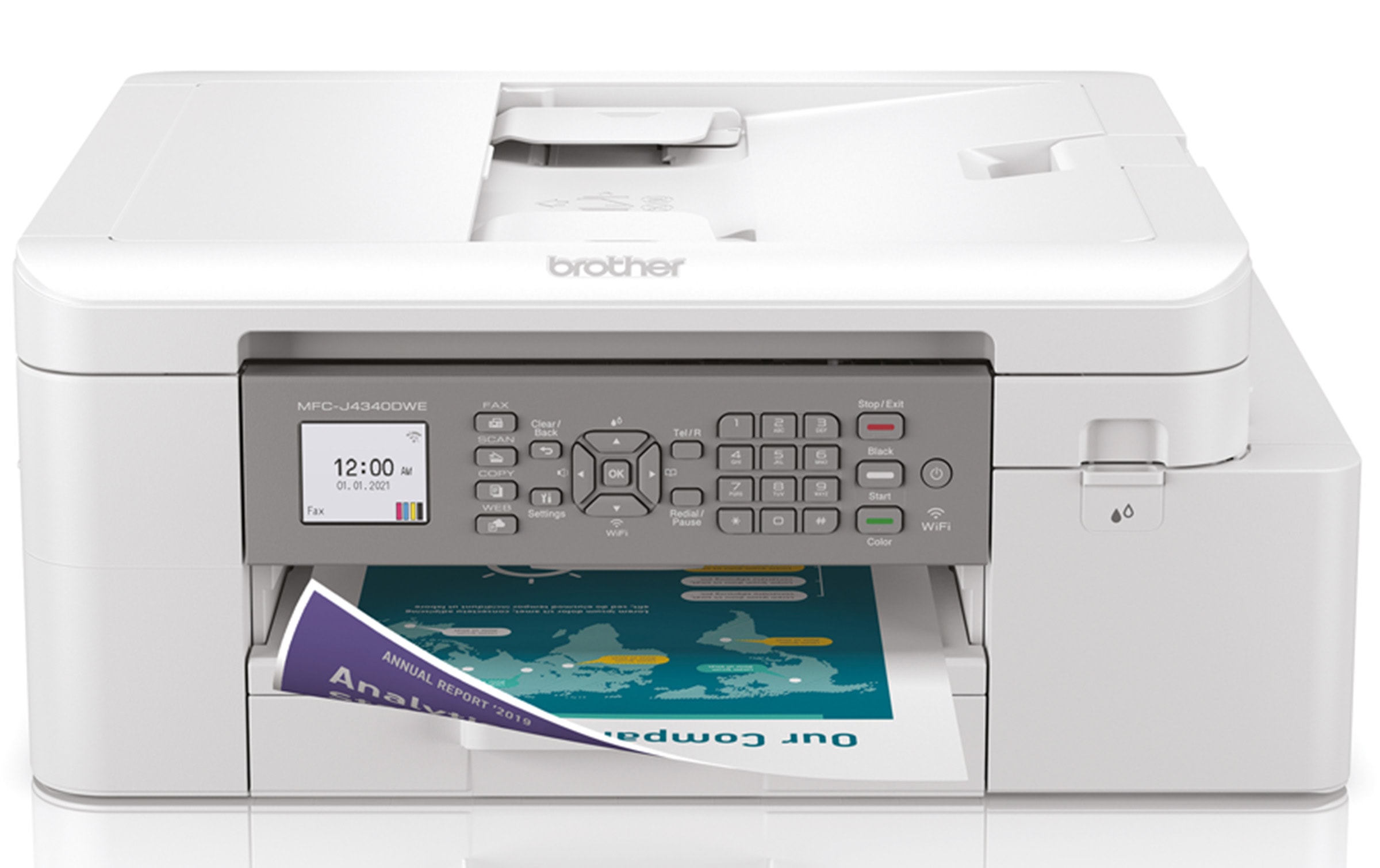 Imprimante multifonction jet d'encre BROTHER  MFCJ4340DWERE1