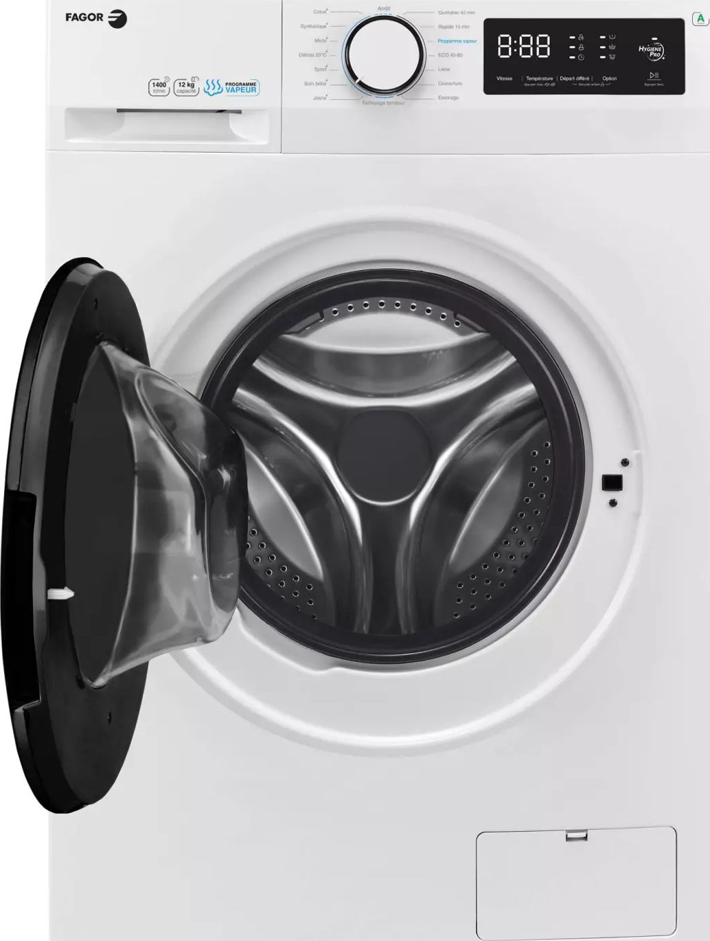 Lave linge Frontal FAGOR 12kg 1400trs/min Blanc - FLF1214AIW