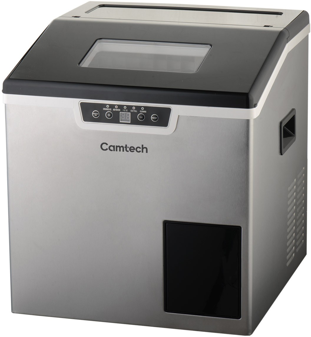 CAMTECH Machine à glaçons + glace pilée 180W 1.8L  - ZBS-20B