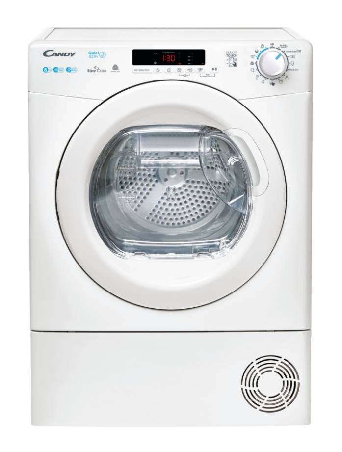 CANDY Sèche linge Condensation 15 programmes NFC 67dB 8kg TOEH8A2DEM-S CANDY Sèche linge Condensation 15 programmes NFC 67dB 8kg TOEH8A2DEM-S