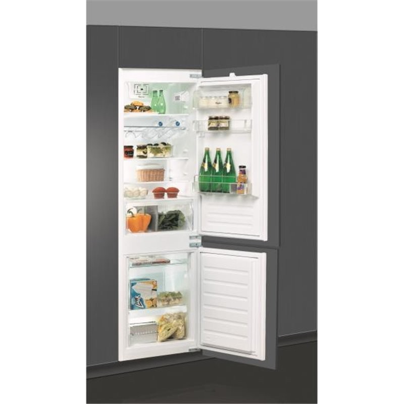 WHIRLPOOL Réfrigérateur congélateur encastrable 6ème sens Froid brassé 275L  ART6614SF1