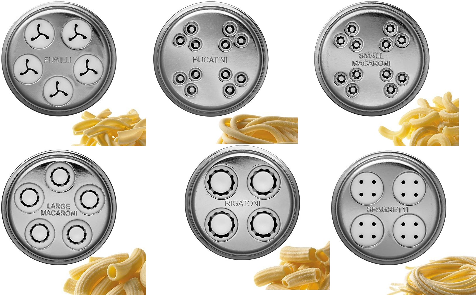 Accessoire robot KITCHENAID Presse pâtes 6 disques - 5KSMPEXTA