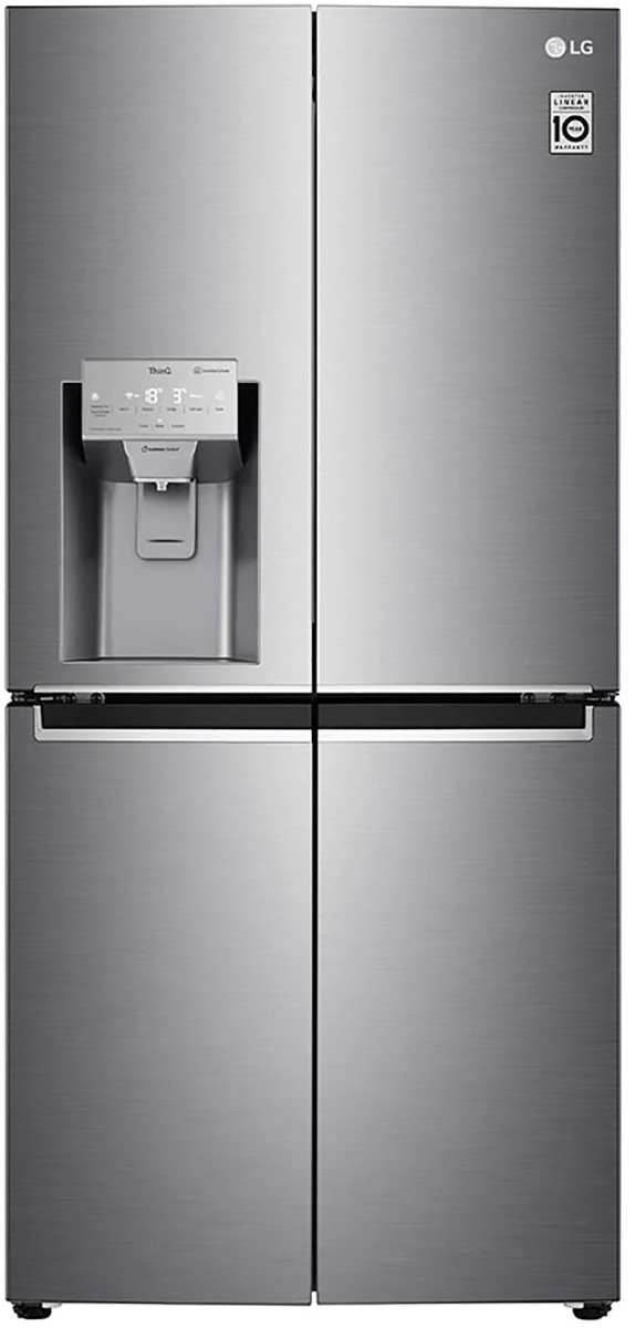 LG Réfrigérateur 4 portes Total No Frost 506L Inox - GML844PZ6F