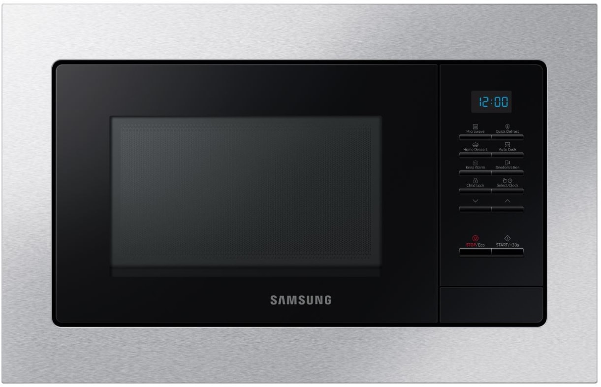 Micro ondes Encastrable SAMSUNG 850W 20L Inox MS20A7013AT