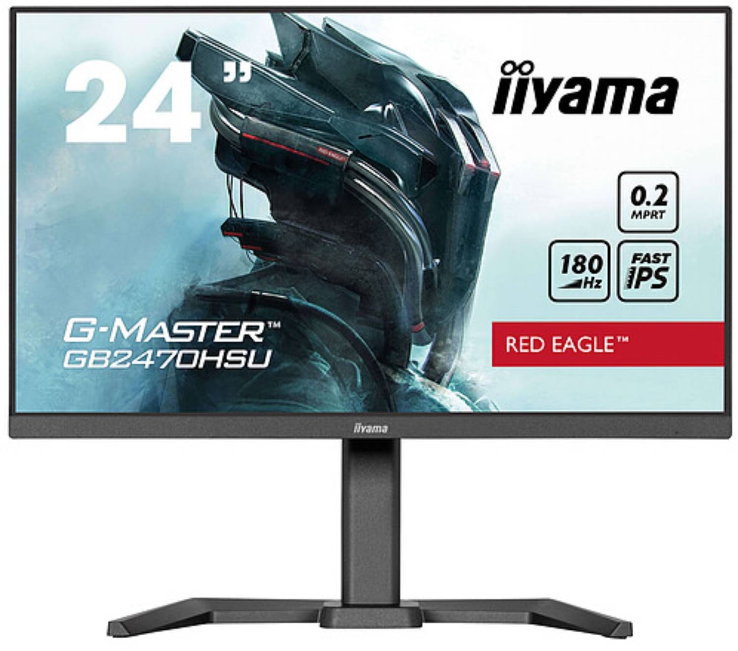 Ecran PC Gamer 24 pouces IIYAMA  GB2470HSU-B6