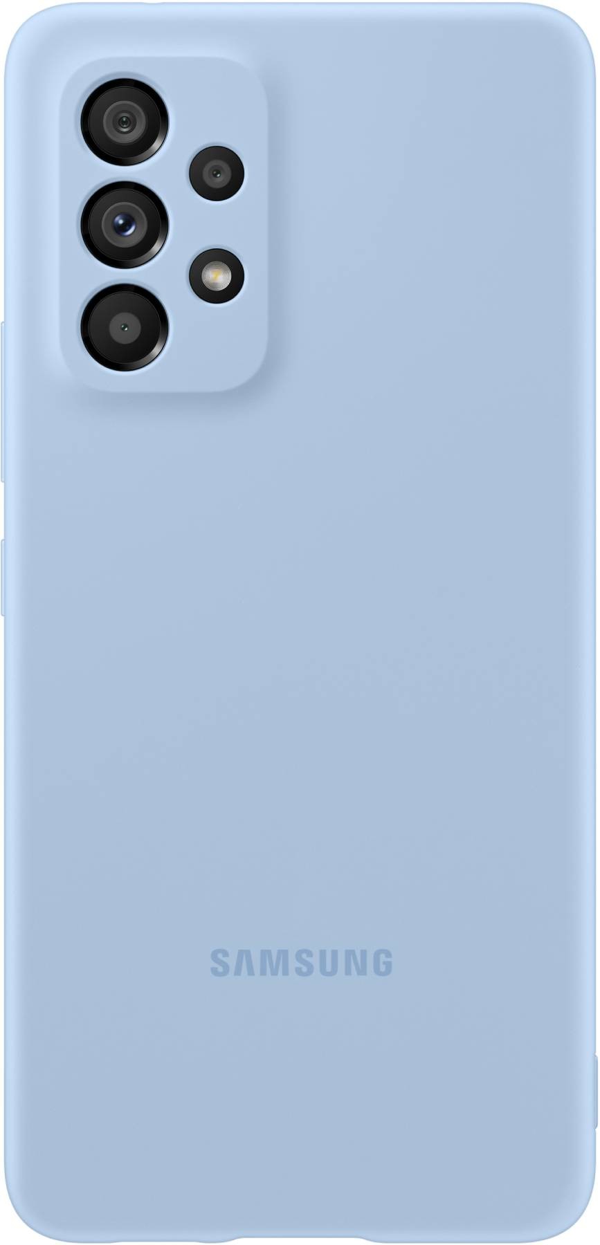 SAMSUNG Coque smartphone A53 5G silicone Bleu  EF-PA536TL