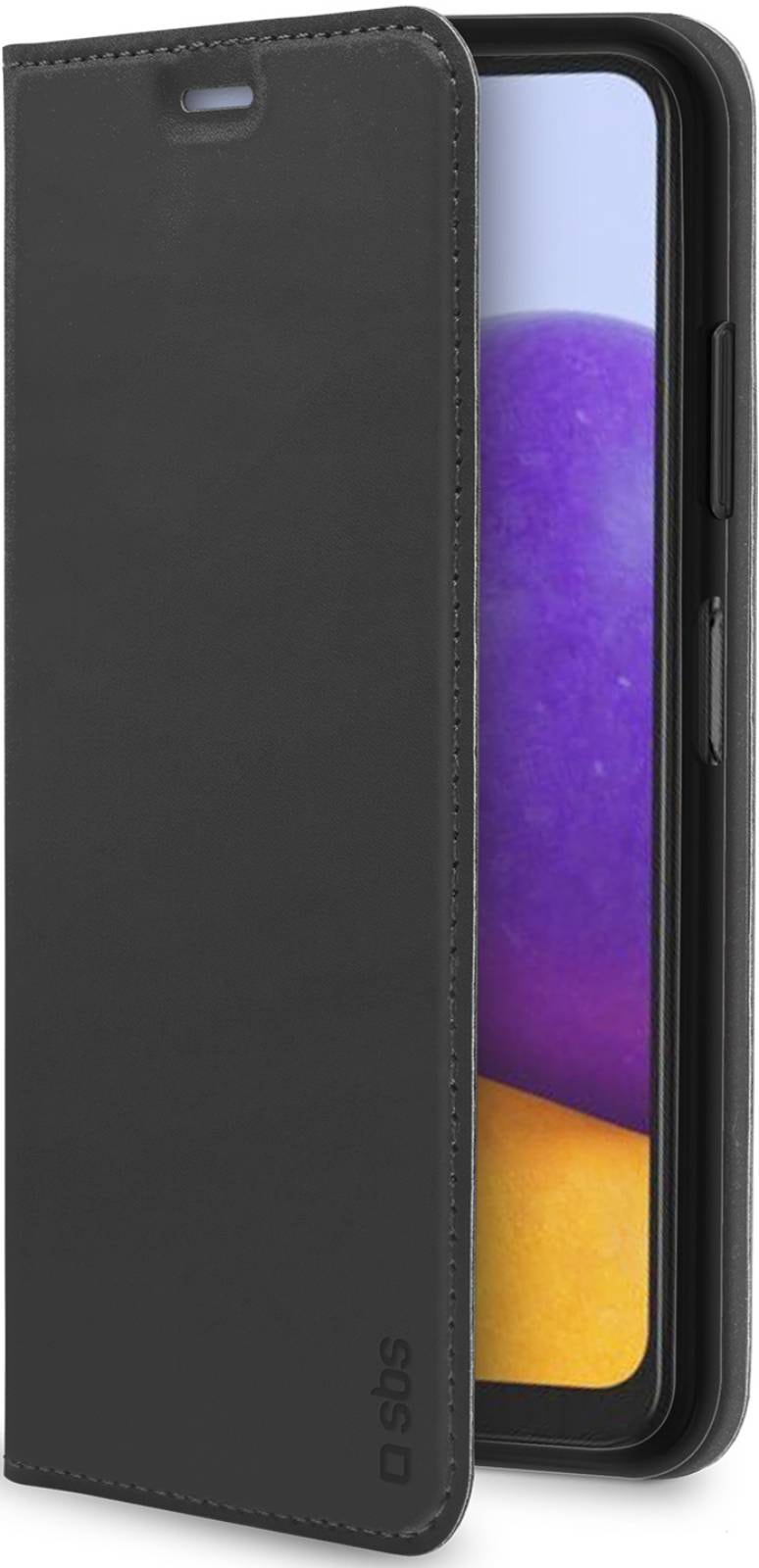 Etui SBS Galaxy A22 5G Noir ETUI-GALAXYA22-5G