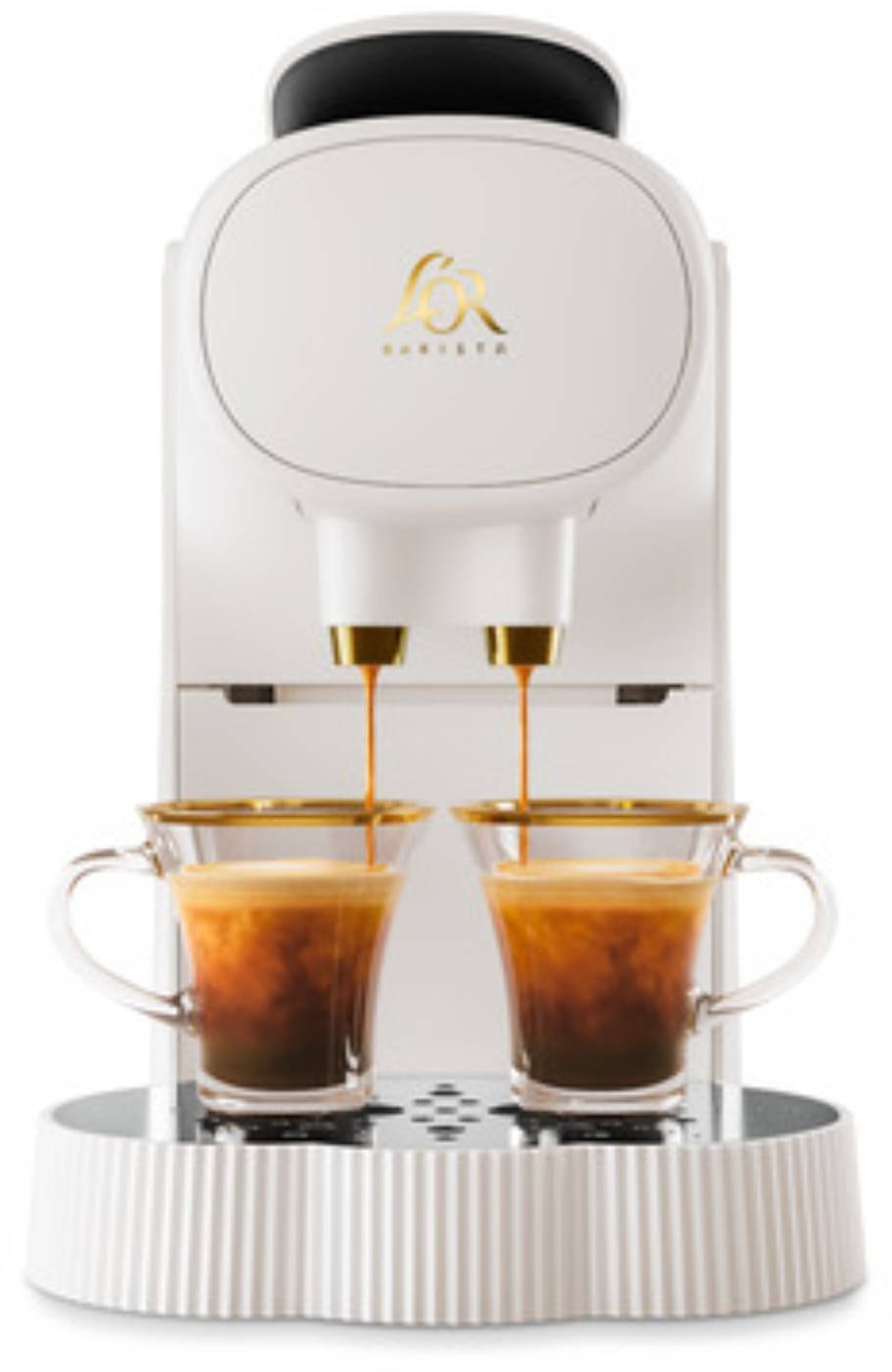 Cafetière à dosette PHILIPS à dosettes, Alessi, Blanc LM9012/08