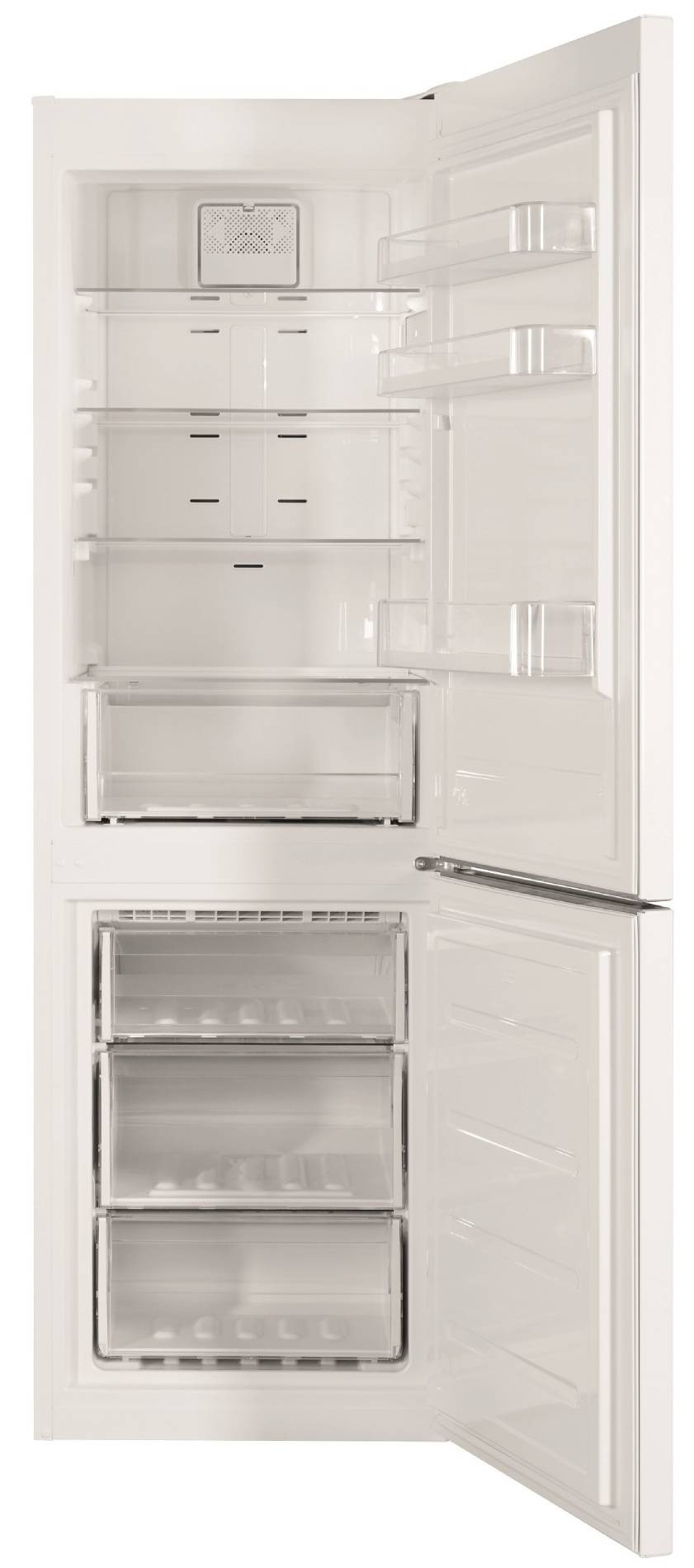 INDESIT Réfrigérateur congélateur bas No Frost 223L Blanc - XIT8T1EW