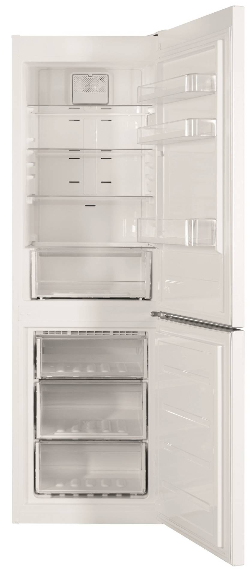 Réfrigérateur congélateur bas INDESIT No Frost 223L Blanc - XIT8T1EW
