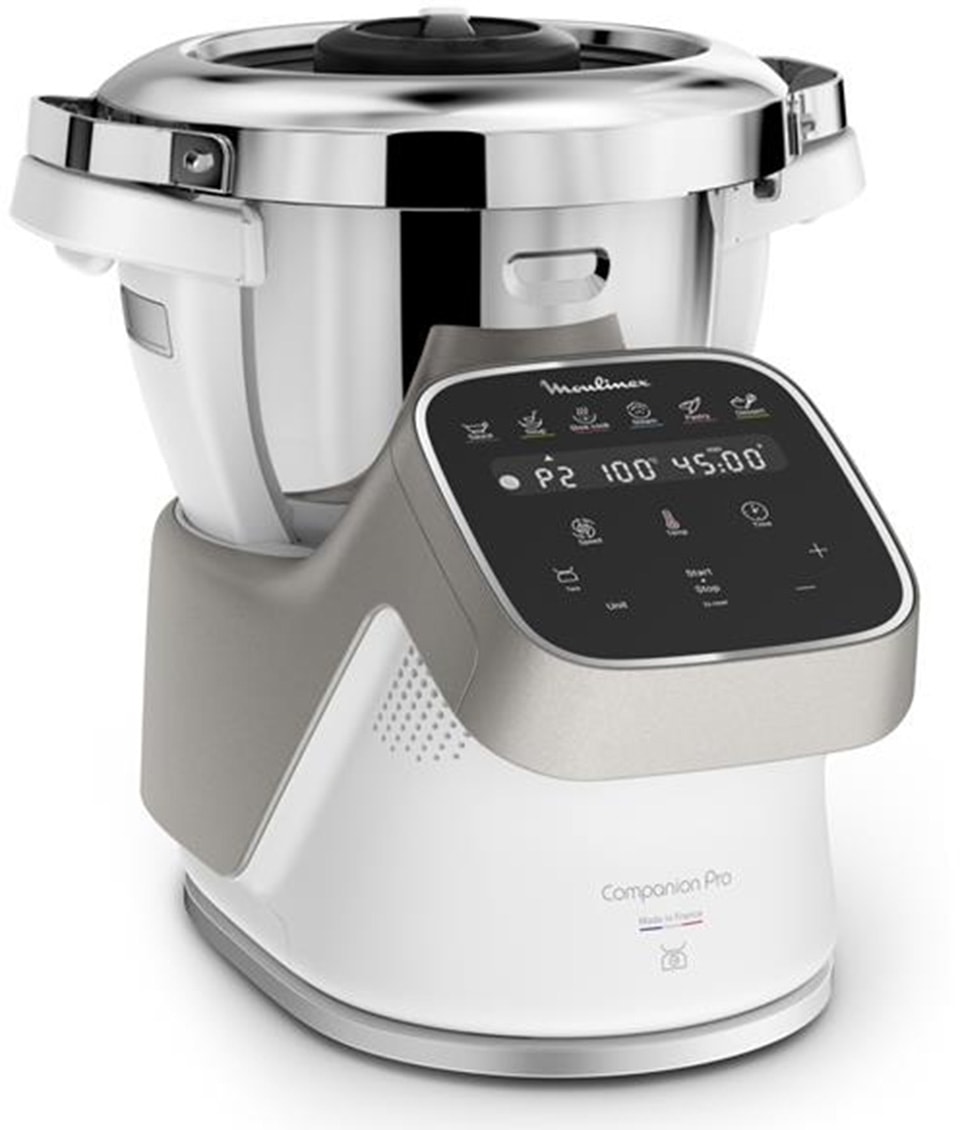 Multicuiseur MOULINEX , Companion Pro, 4.5L, 1550W, Blanc - HF850810 Multicuiseur MOULINEX , Companion Pro, 4.5L, 1550W, Blanc - HF850810